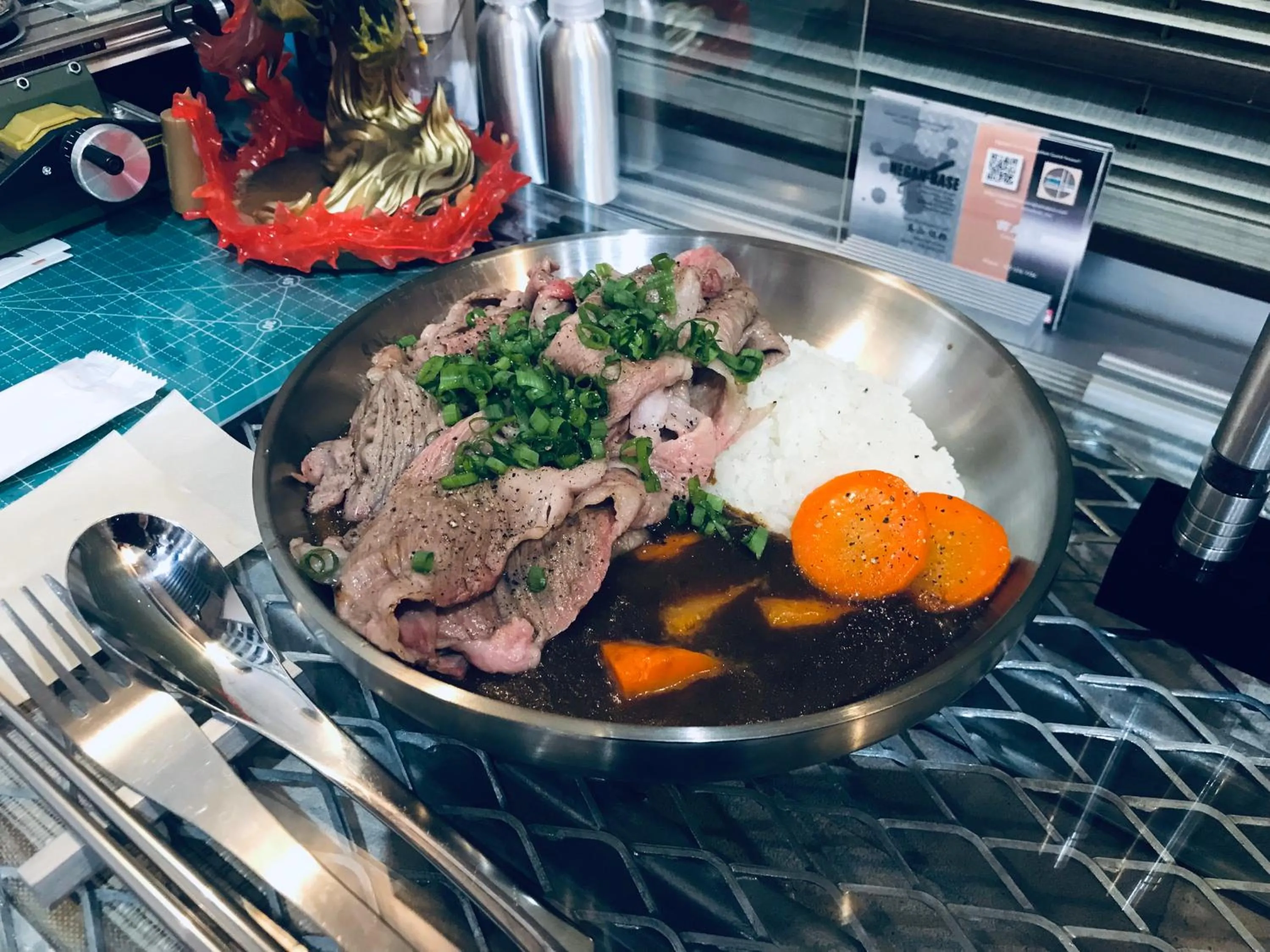 Food close-up in Koke Musu inn