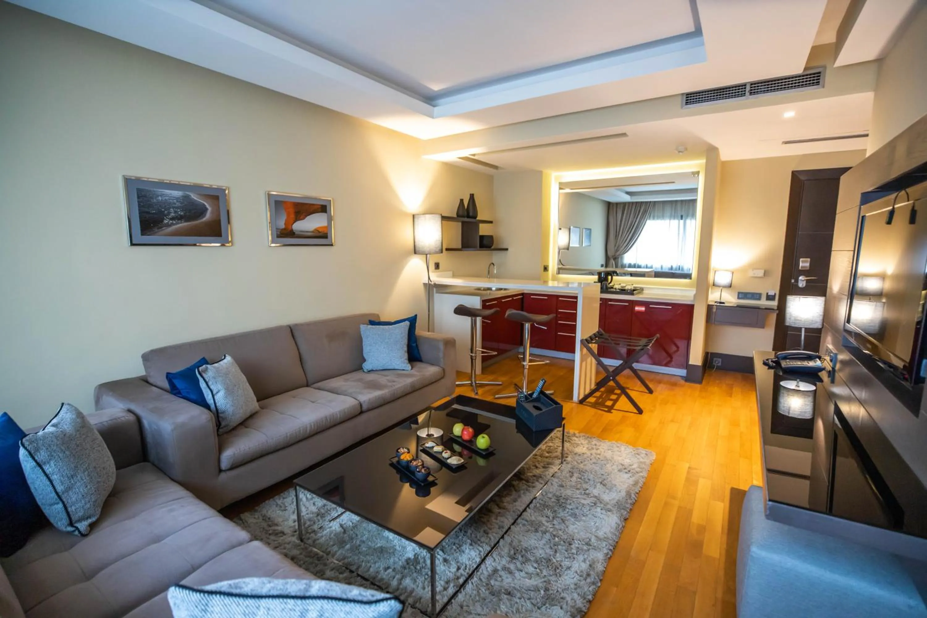 Living room in Gray Boutique Hotel Casablanca