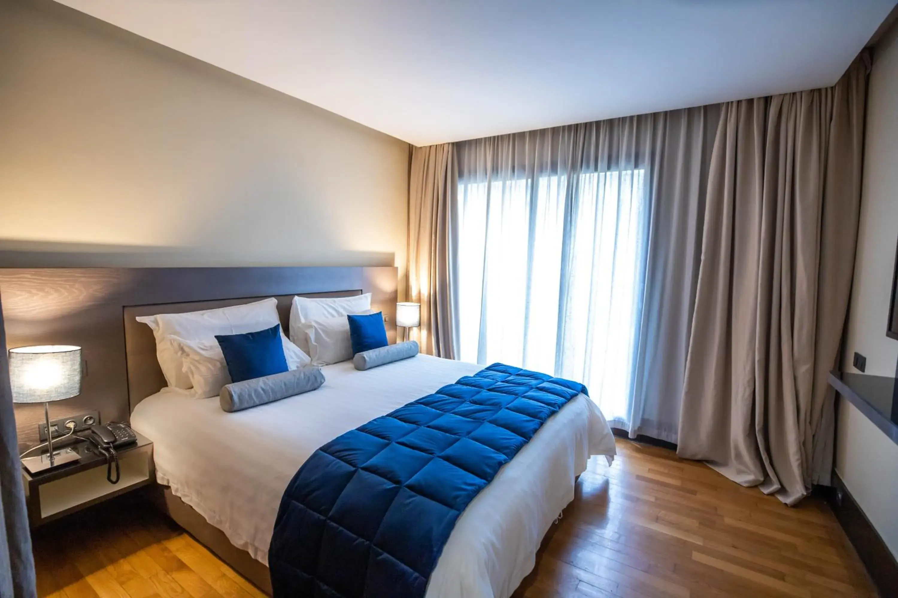 Bed in Gray Boutique Hotel Casablanca Bed in Gray Boutique Hotel Casablanca