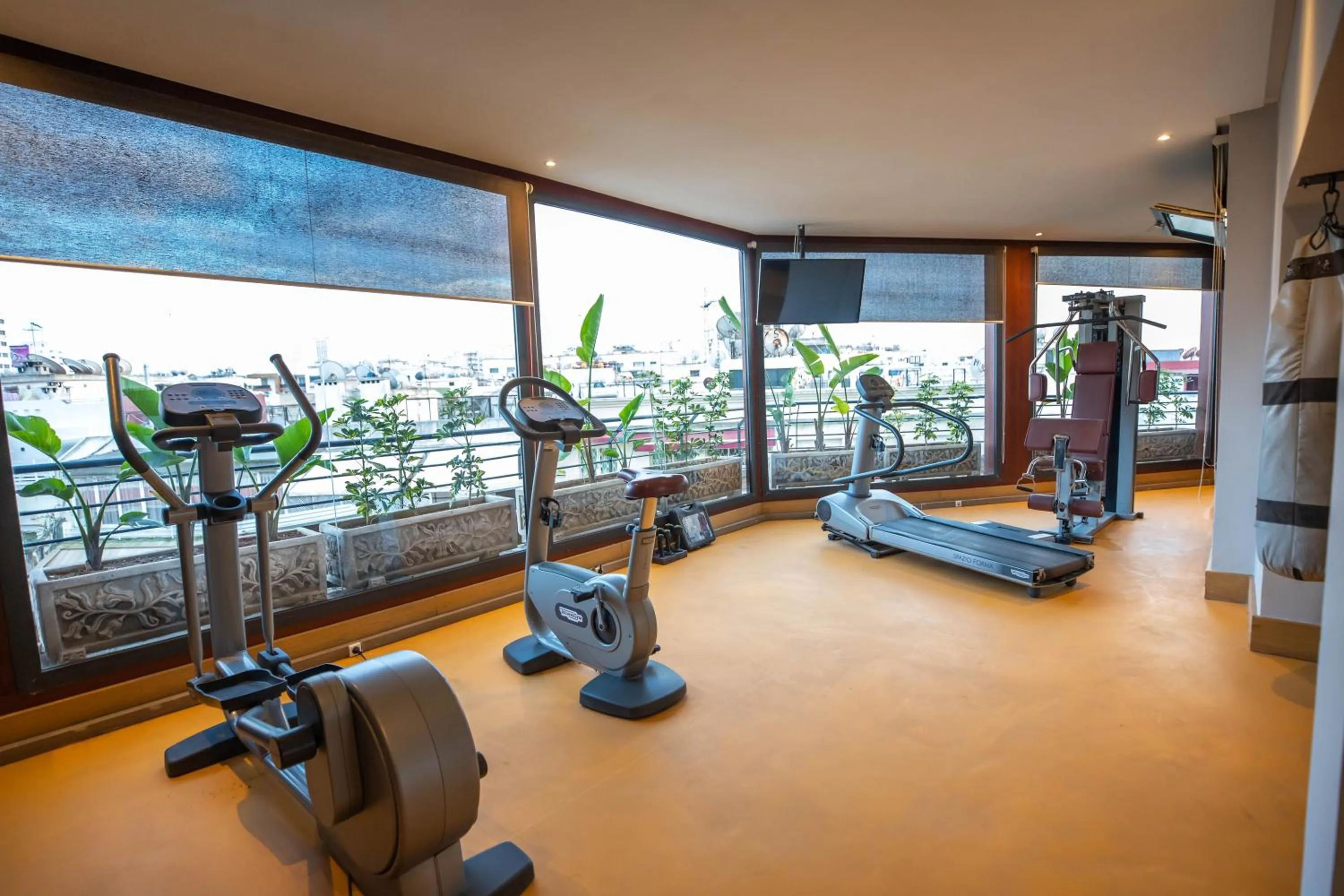 Fitness centre/facilities in Gray Boutique Hotel Casablanca
