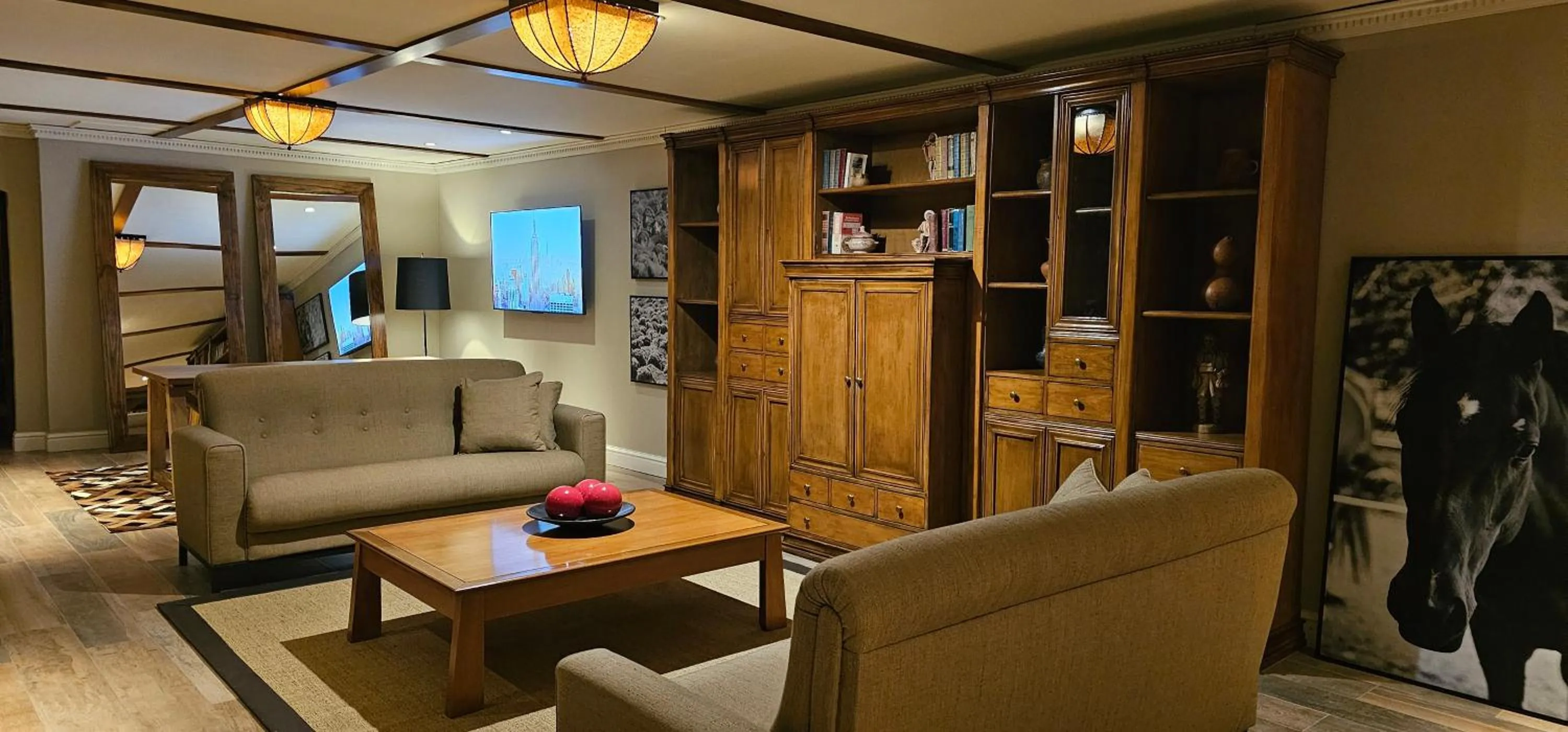 Living room in Hotel Quijote