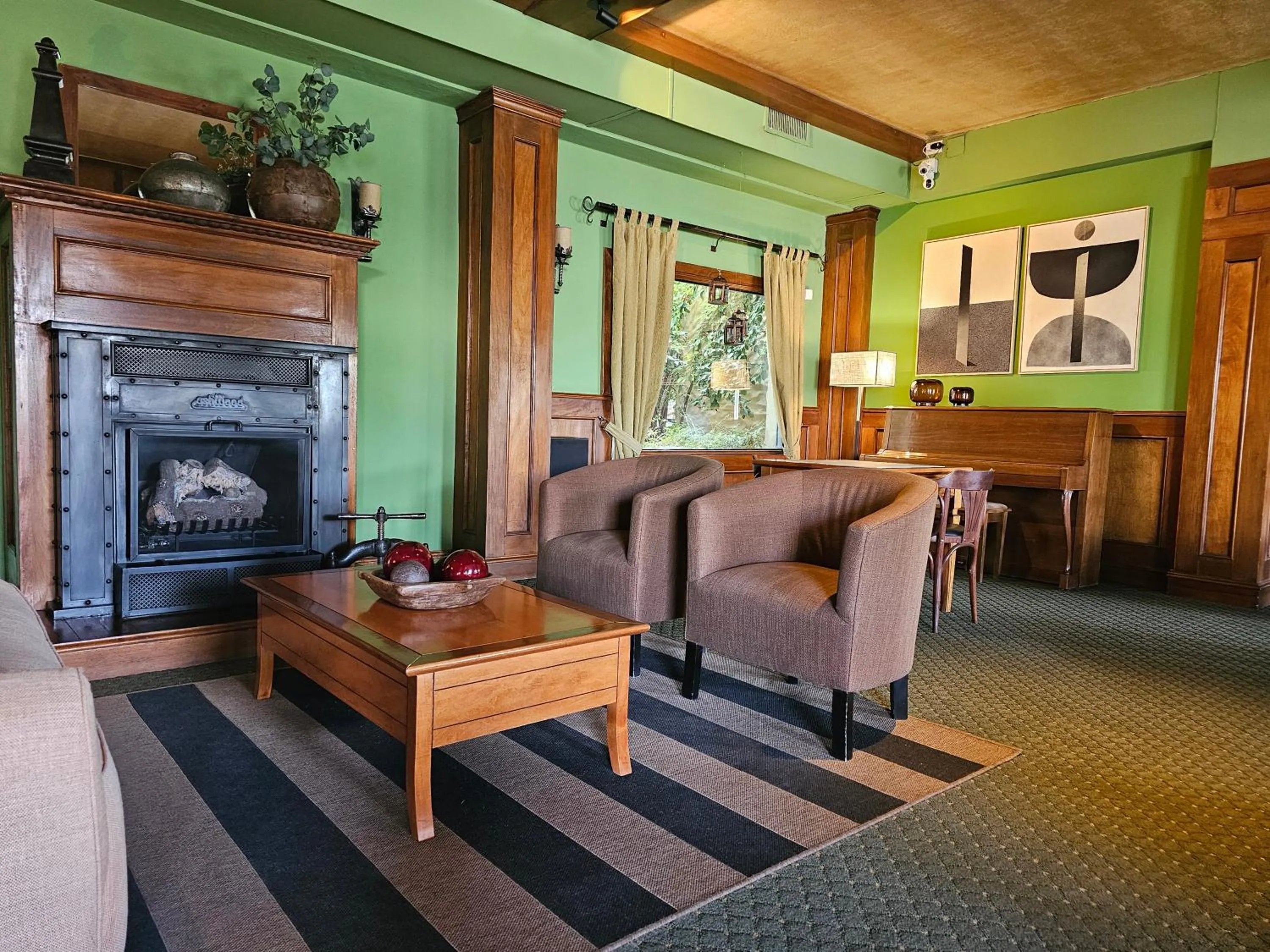 Living room in Hotel Quijote