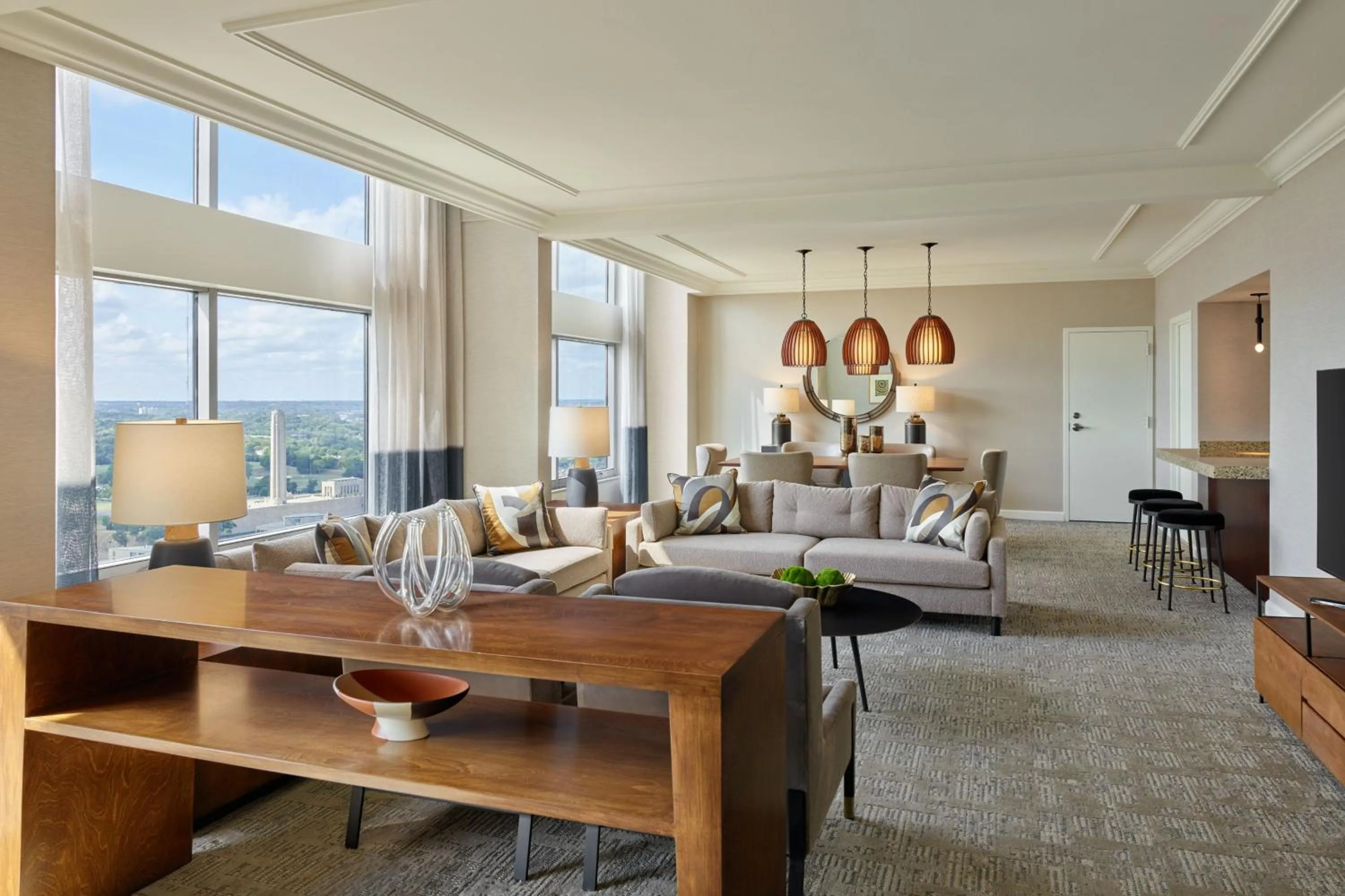 Photo of the whole room in Sheraton Kansas City Hotel at Crown Center