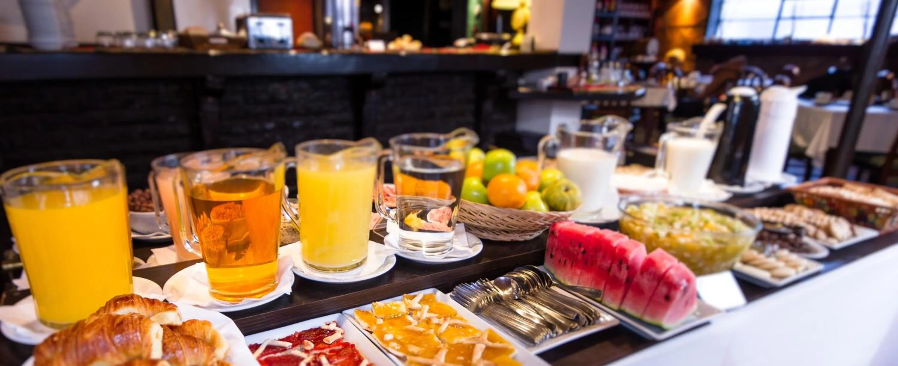 Food and drinks in Hotel Michelangelo