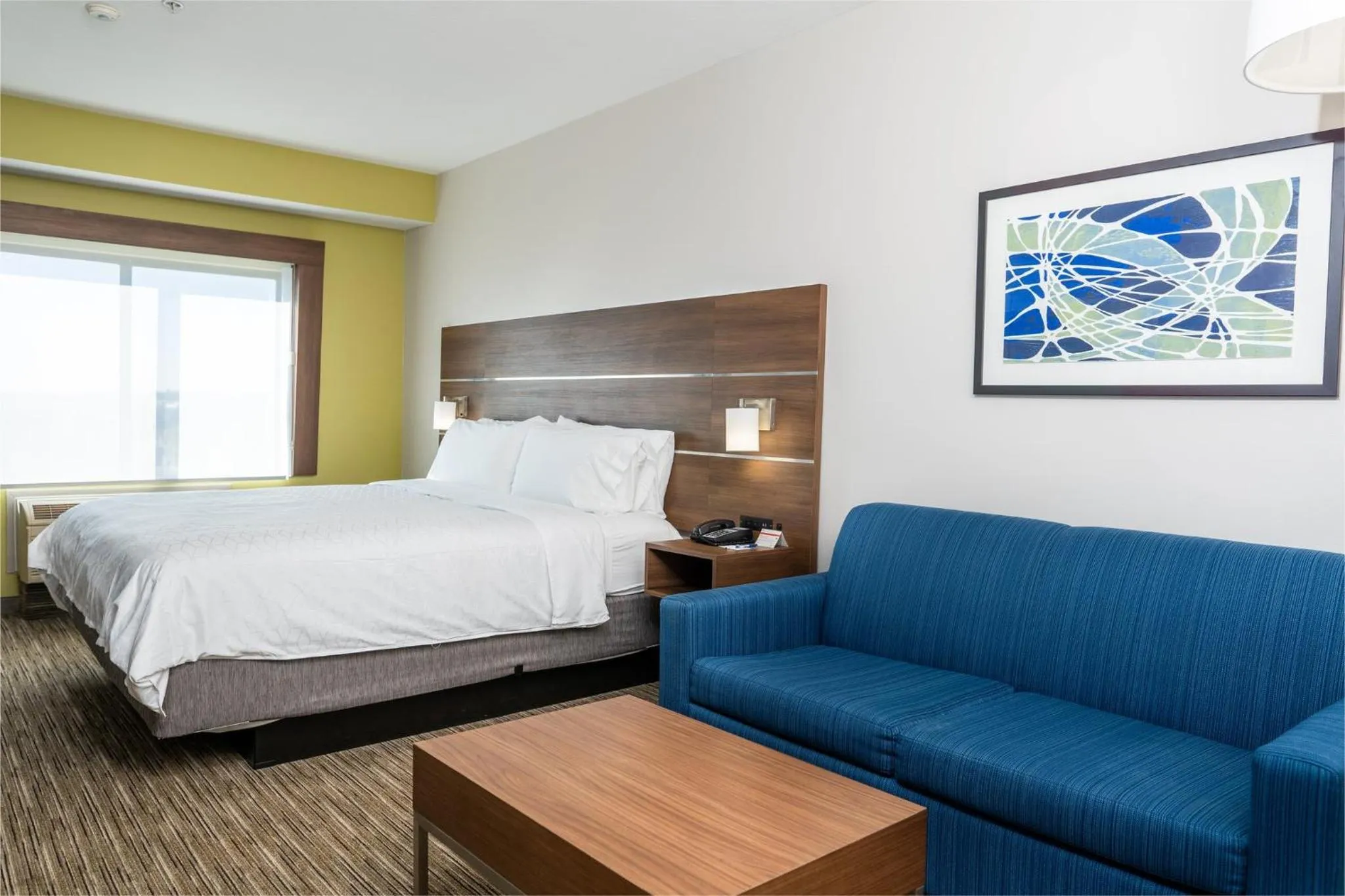 Photo of the whole room, Bed in Holiday Inn Express & Suites - Lake Forest by IHG