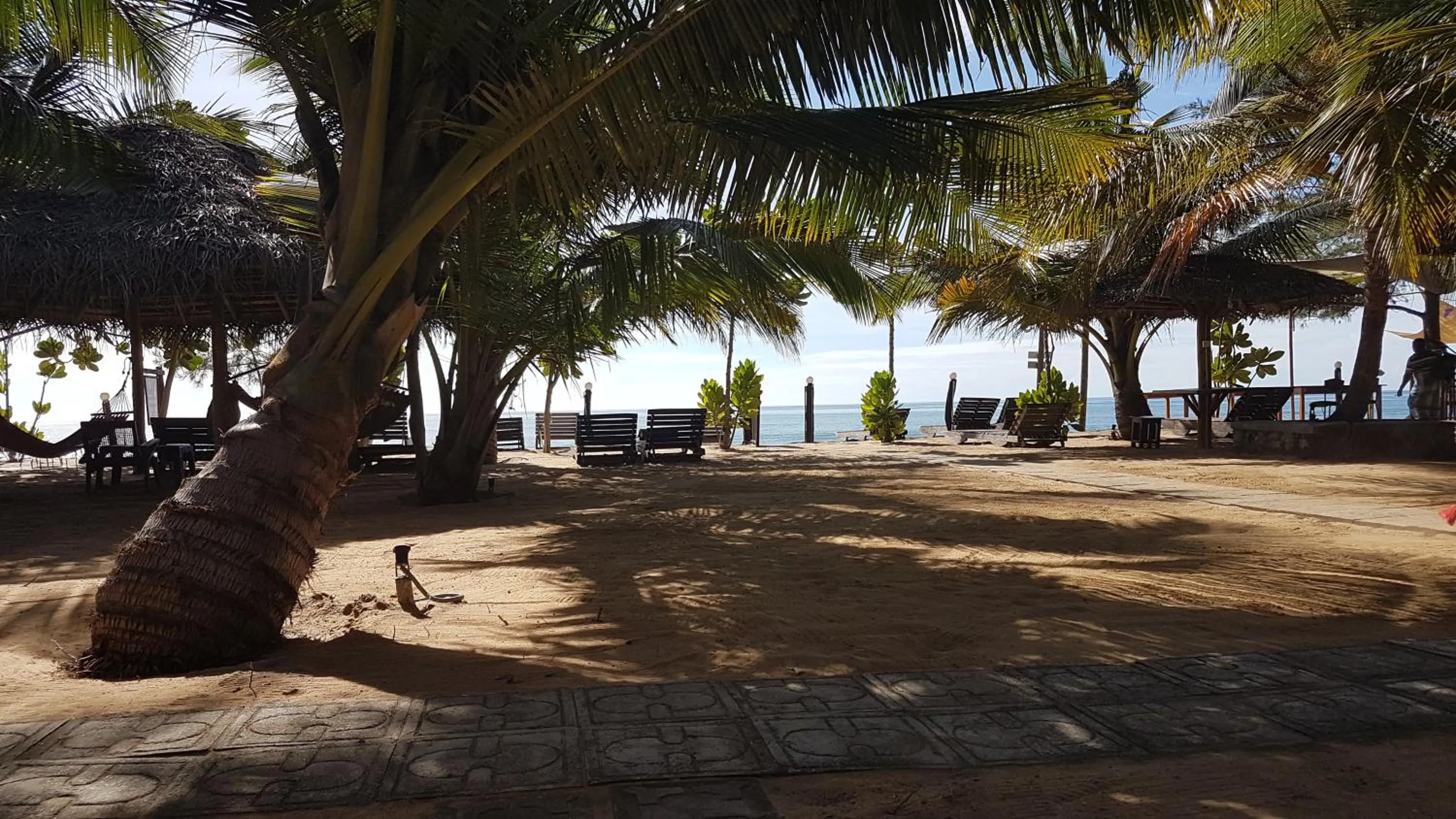 Garden view in Sandy Beach Hotel