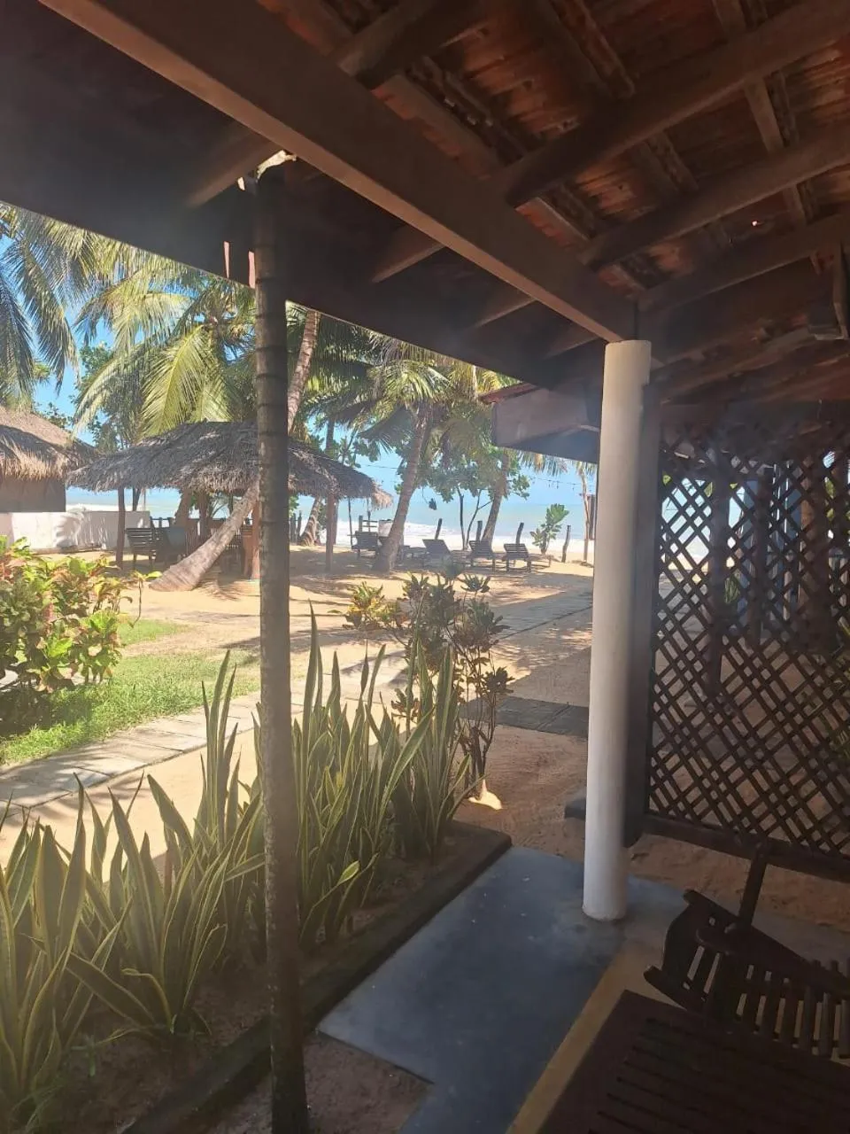 Garden view in Sandy Beach Hotel