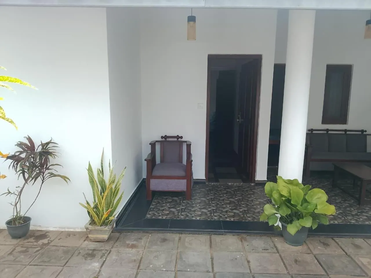 Seating area in Sandy Beach Hotel