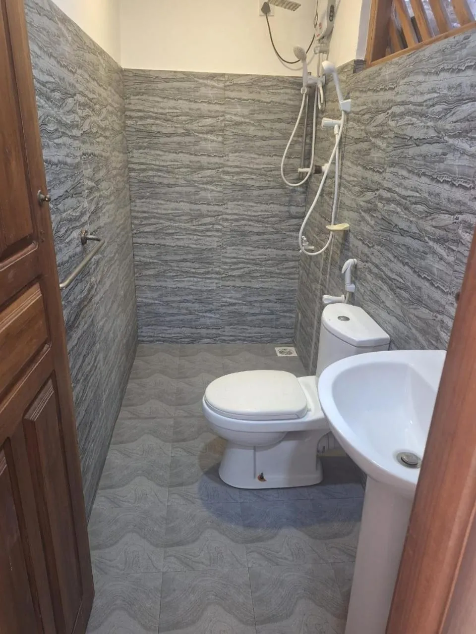 Shower in Sandy Beach Hotel