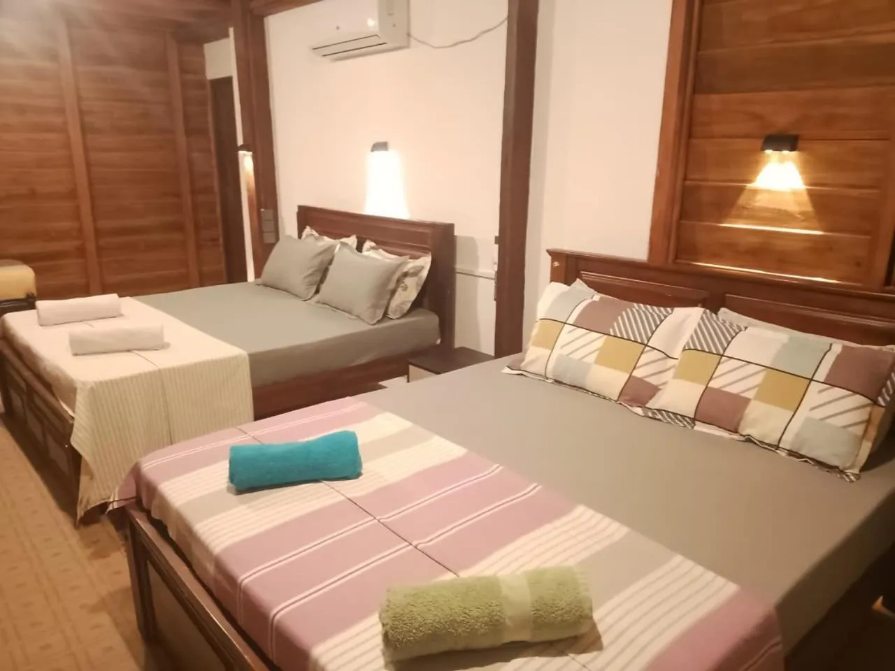 Bed in Sandy Beach Hotel