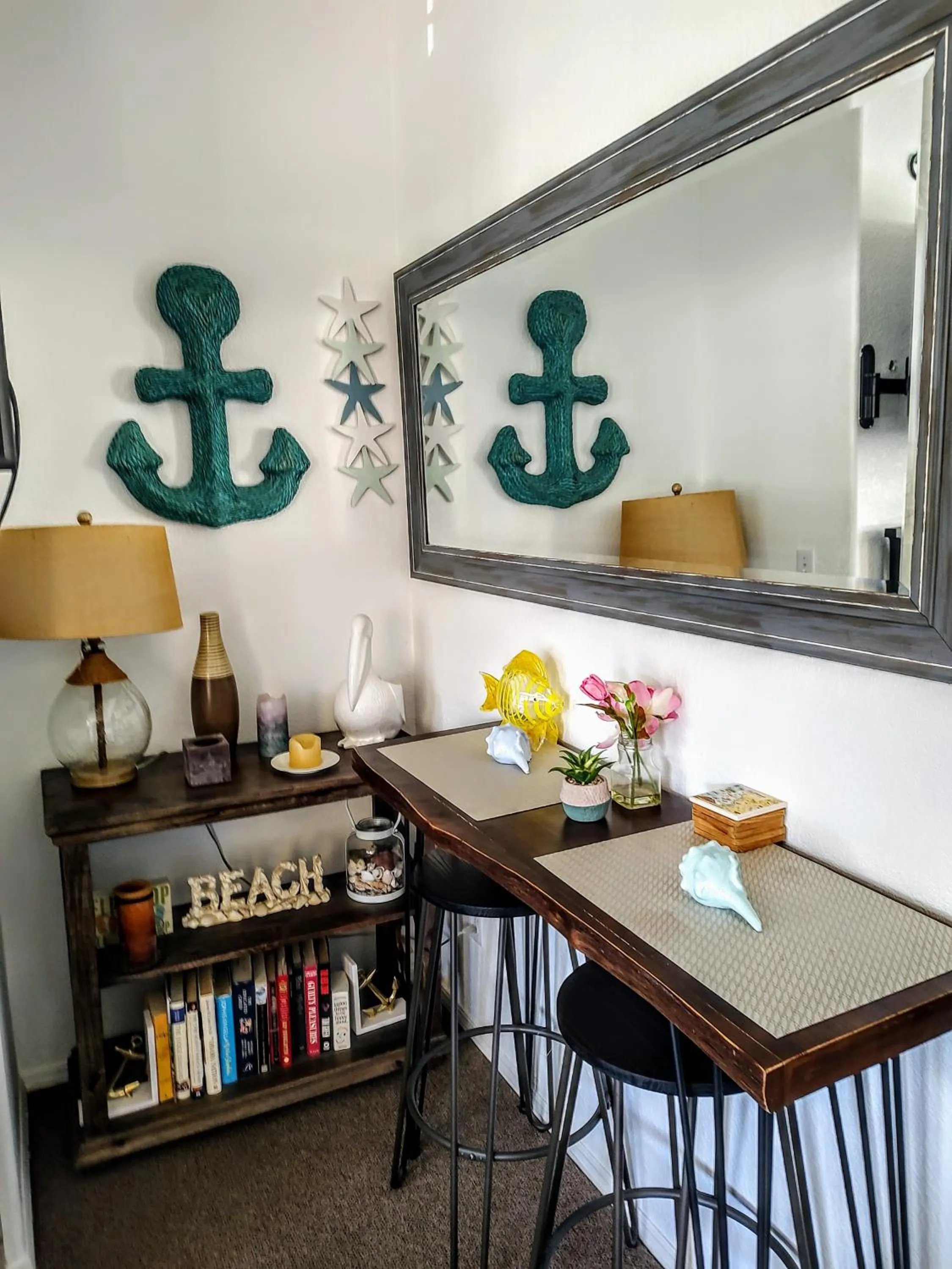 Seating area in Pacific Plaza Resort