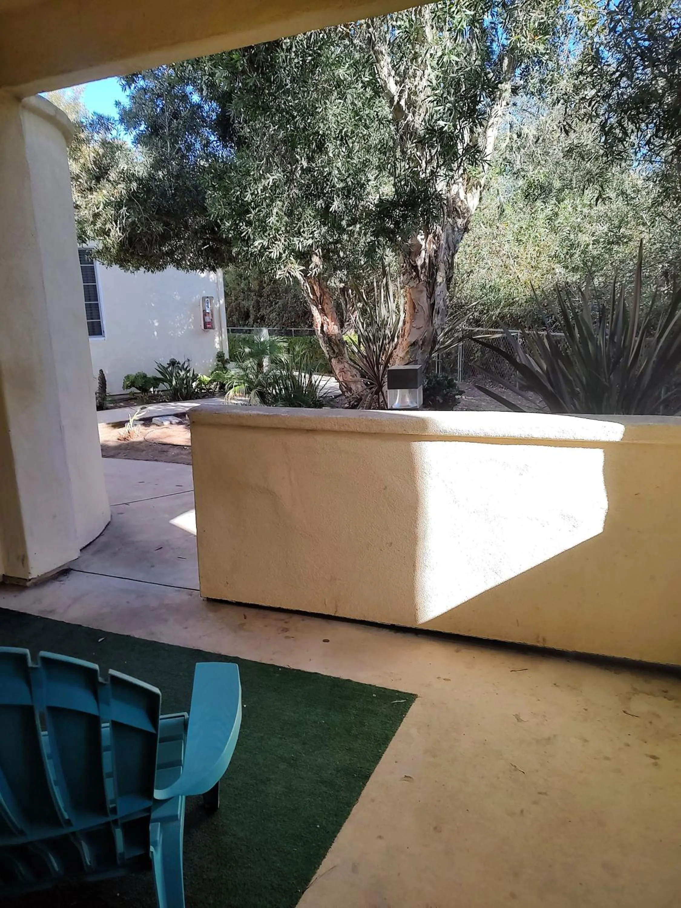 Patio in Pacific Plaza Resort