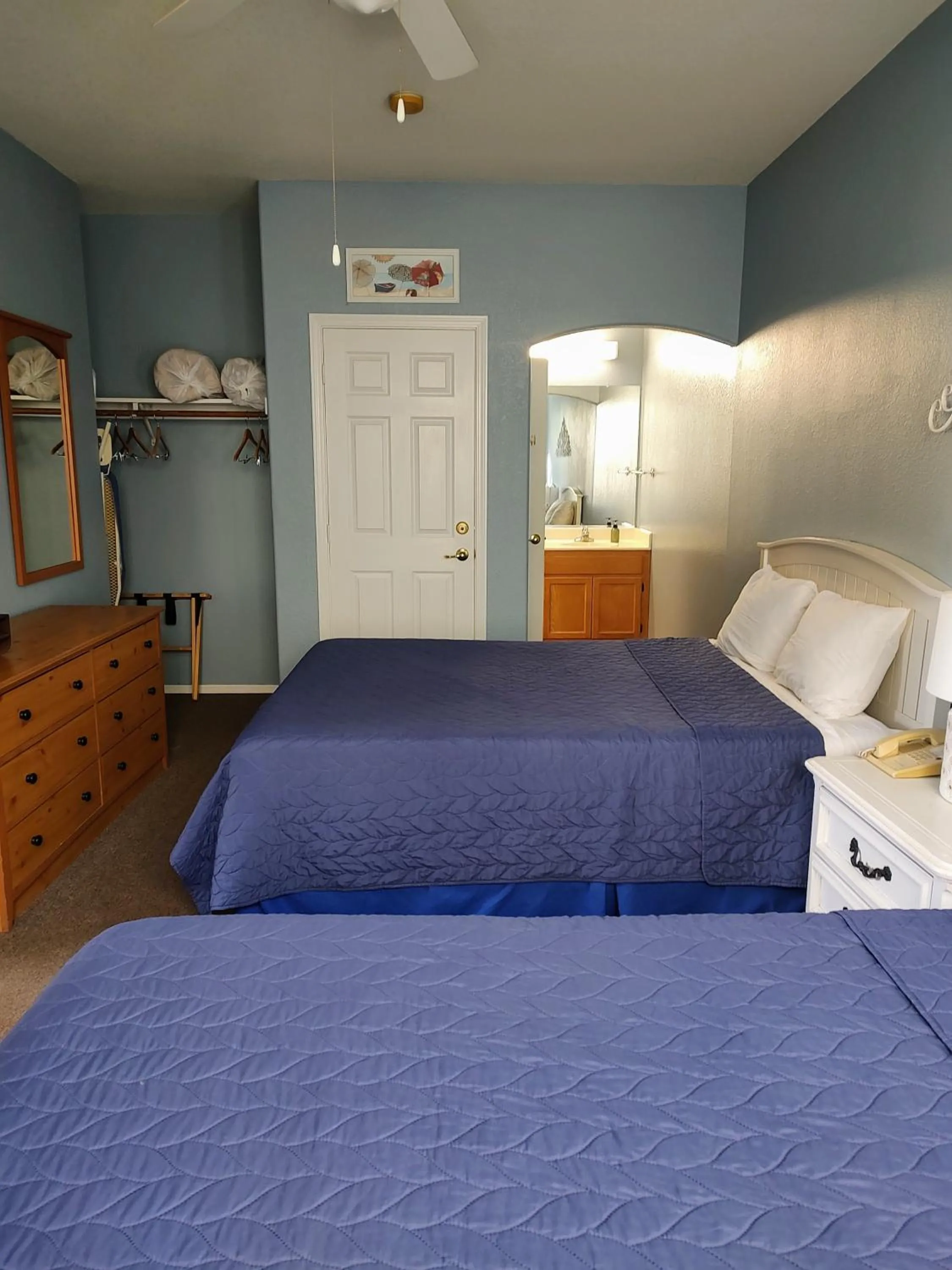 Bed in Pacific Plaza Resort