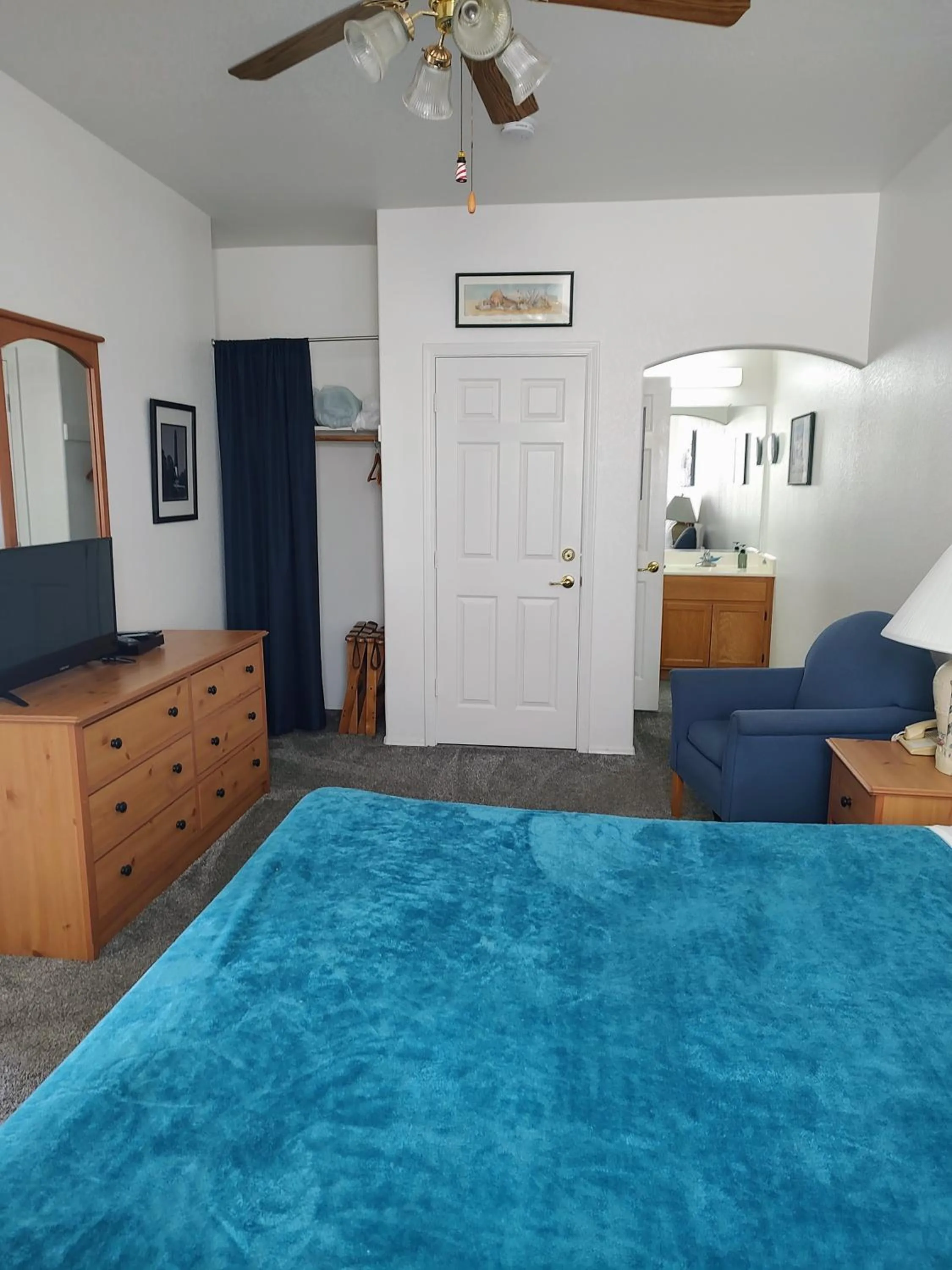 Bedroom in Pacific Plaza Resort