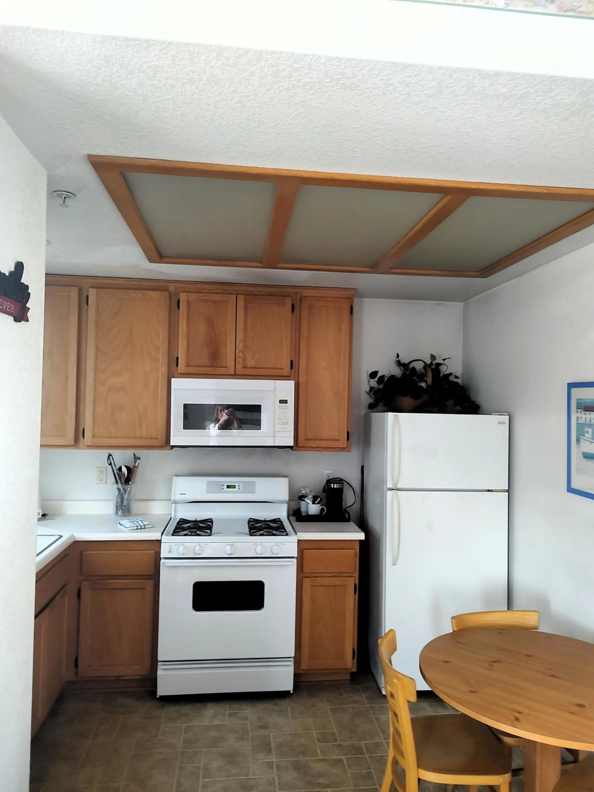 Kitchen or kitchenette in Pacific Plaza Resort