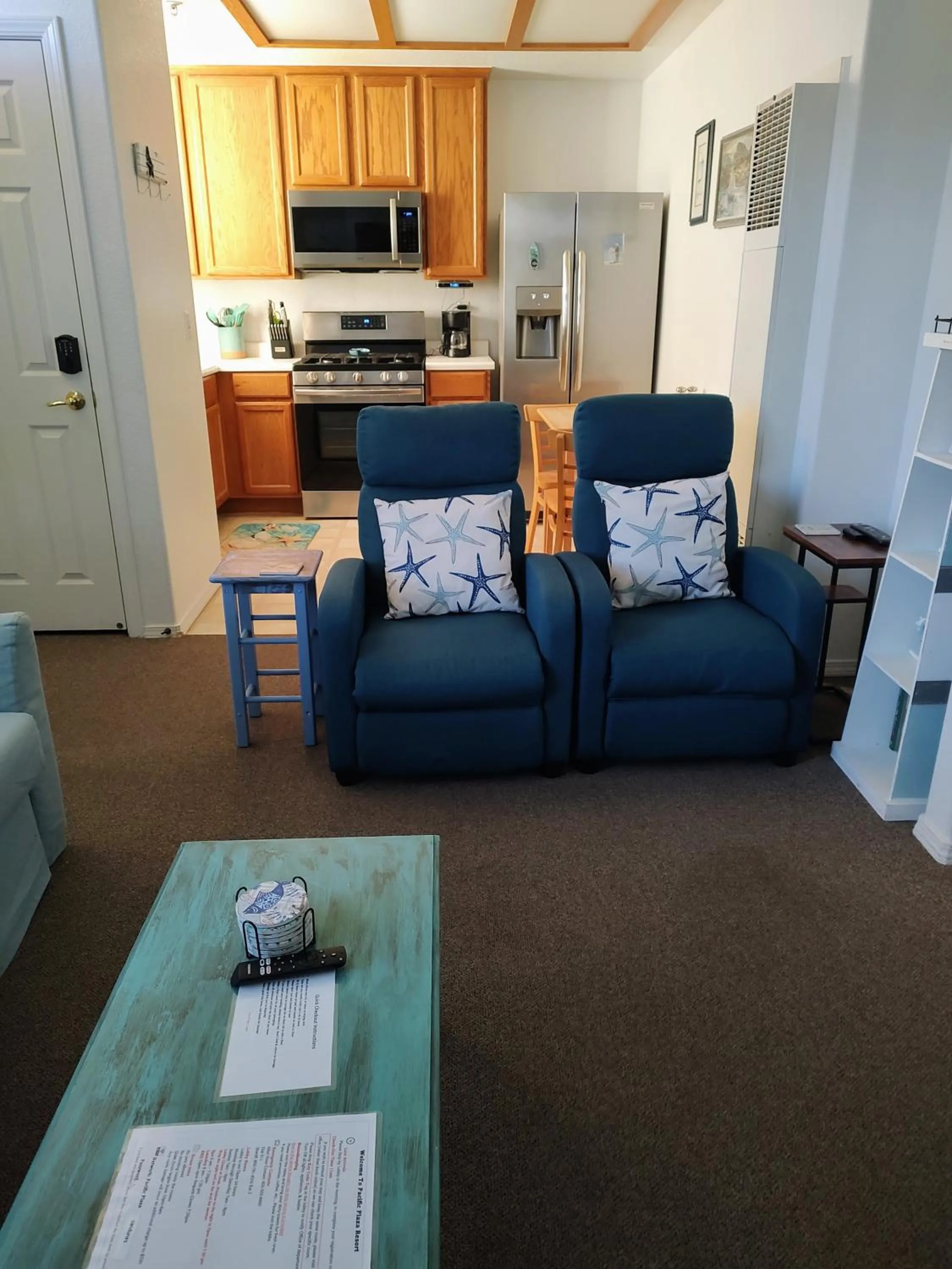 Kitchen or kitchenette in Pacific Plaza Resort