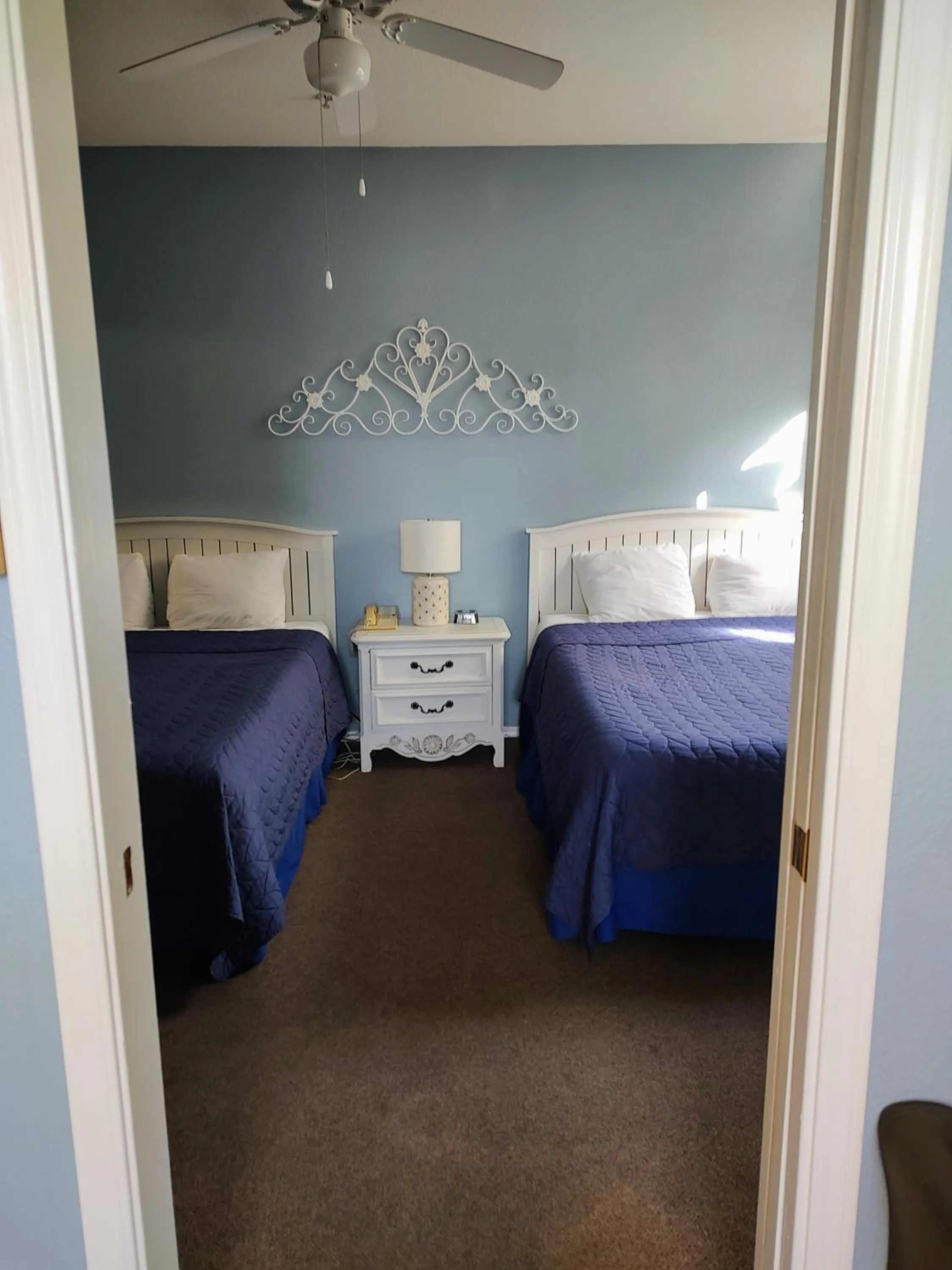 Bed in Pacific Plaza Resort