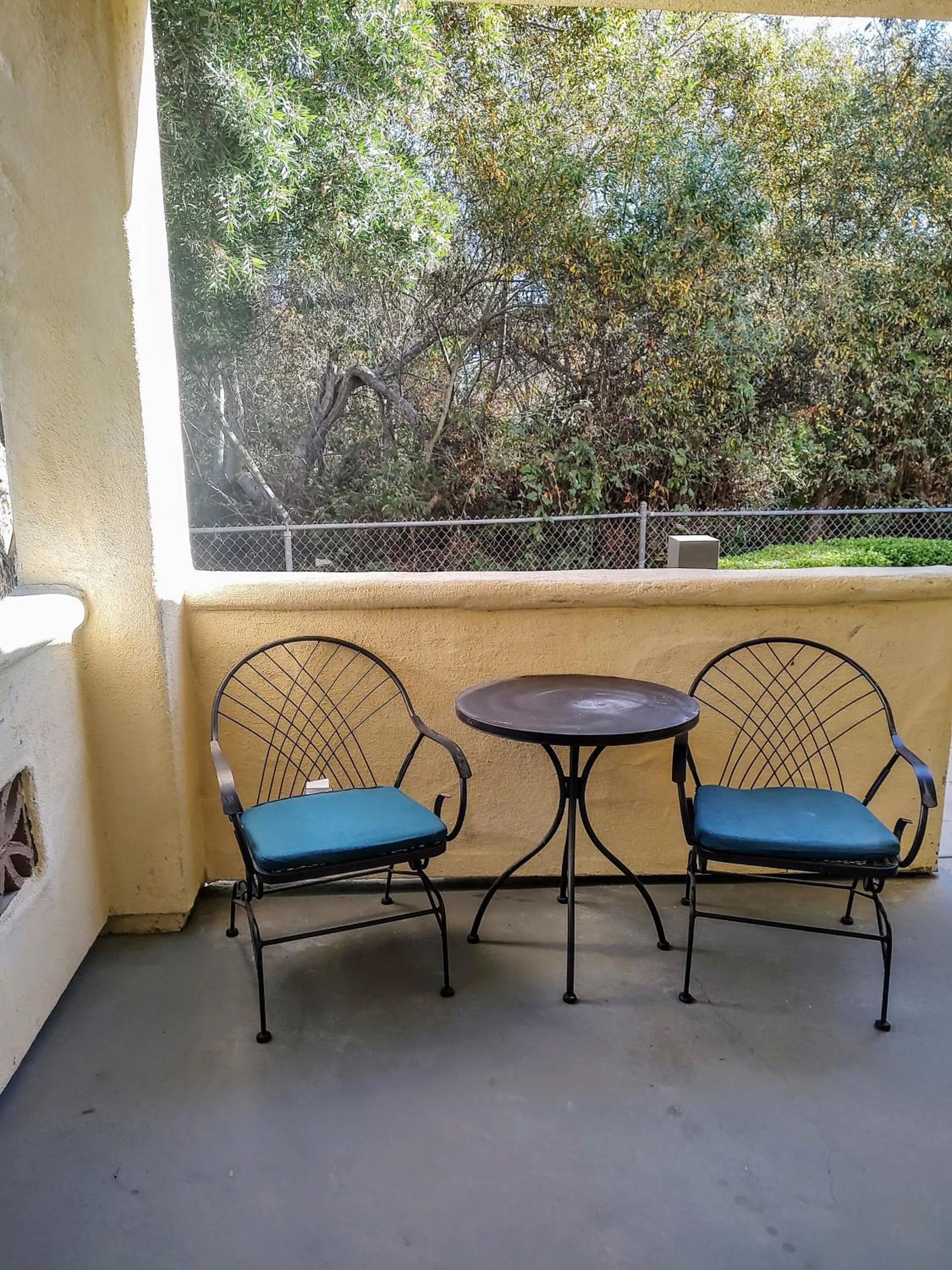 Patio in Pacific Plaza Resort