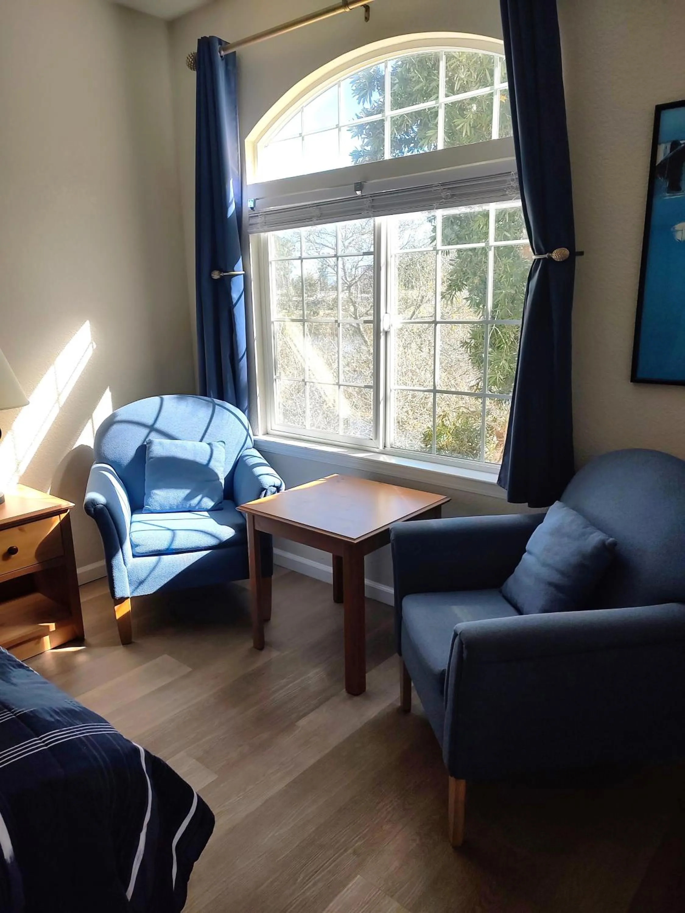 Seating area in Pacific Plaza Resort