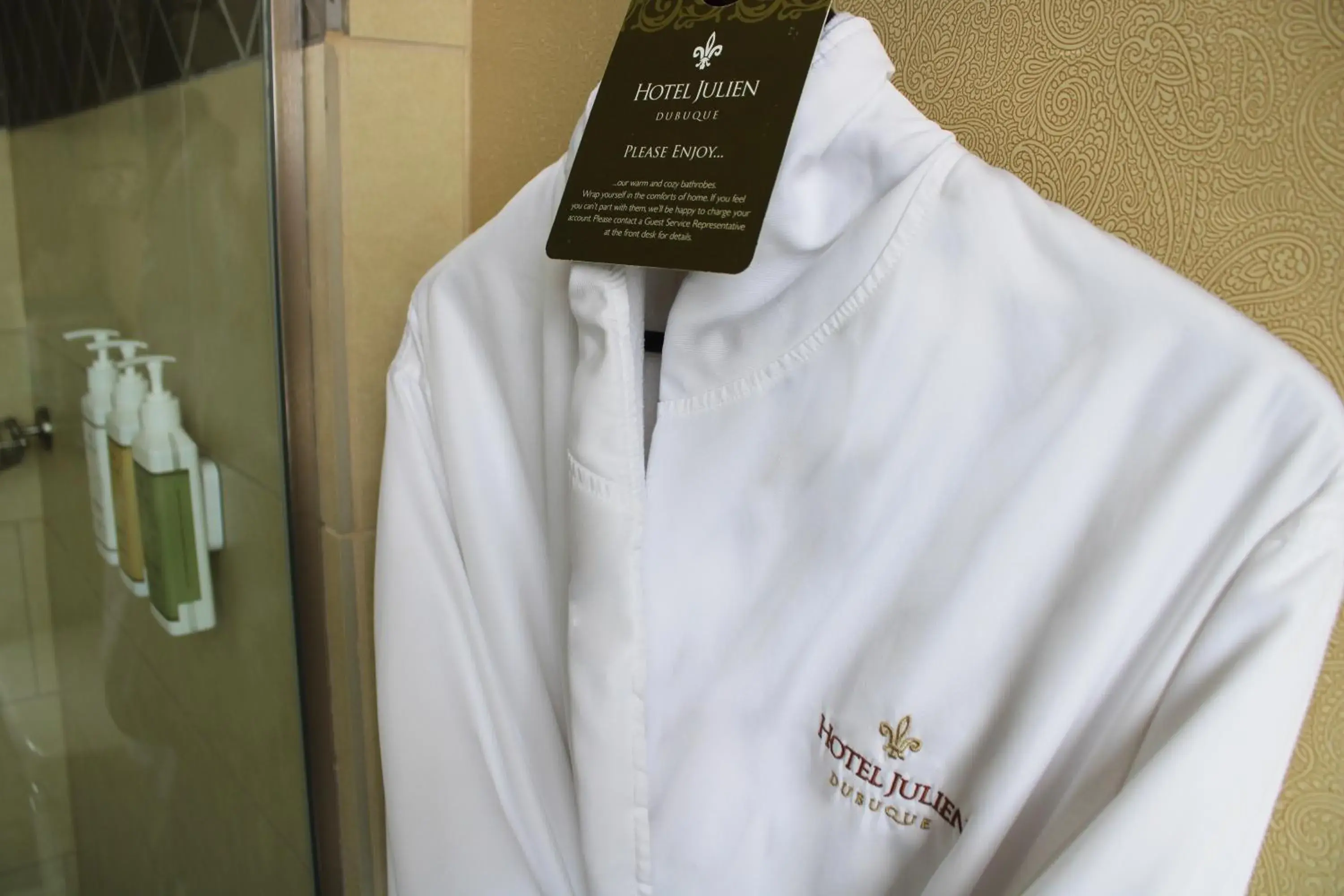 Bathroom in Hotel Julien Dubuque Bathroom in Hotel Julien Dubuque