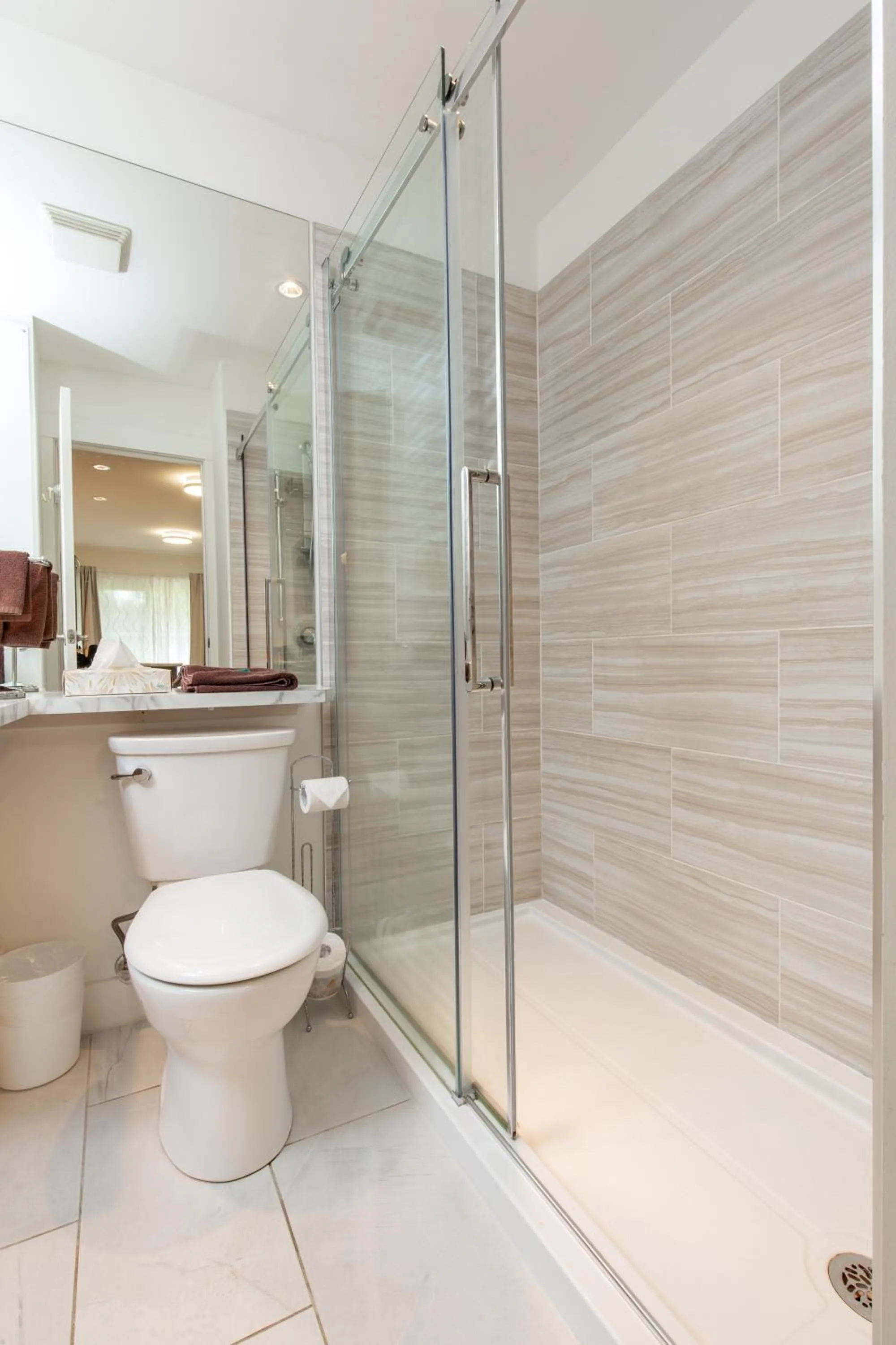 Shower in Riverside Resort & RV Park