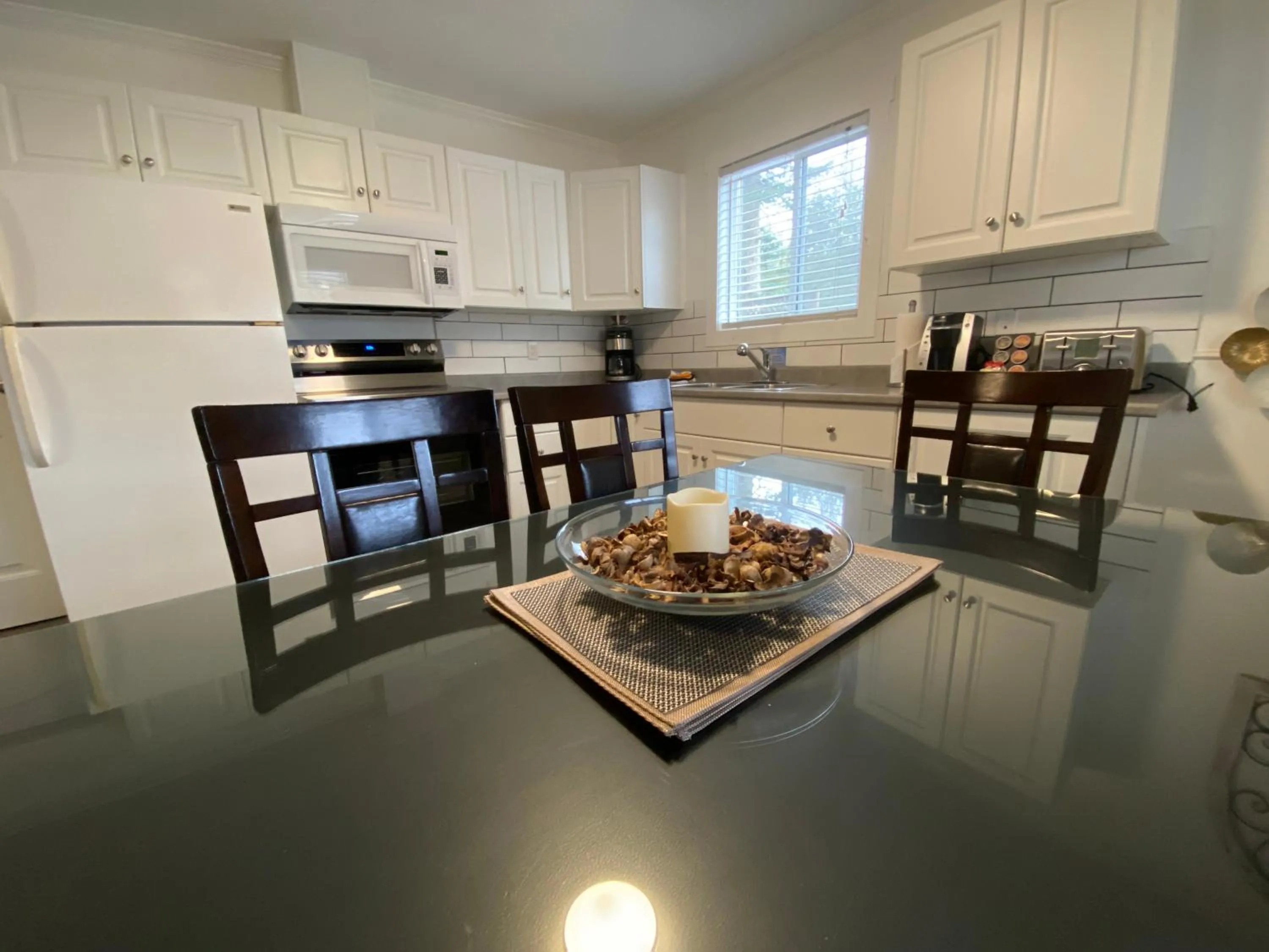 Kitchen or kitchenette in Riverside Resort & RV Park