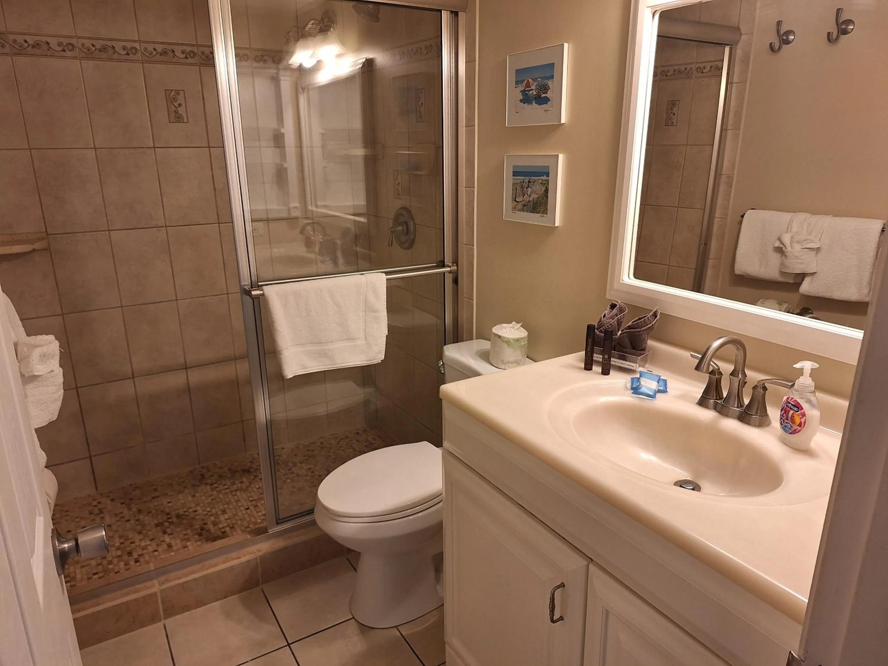 Bathroom in Turtle Crawl Inn - Longboat Key