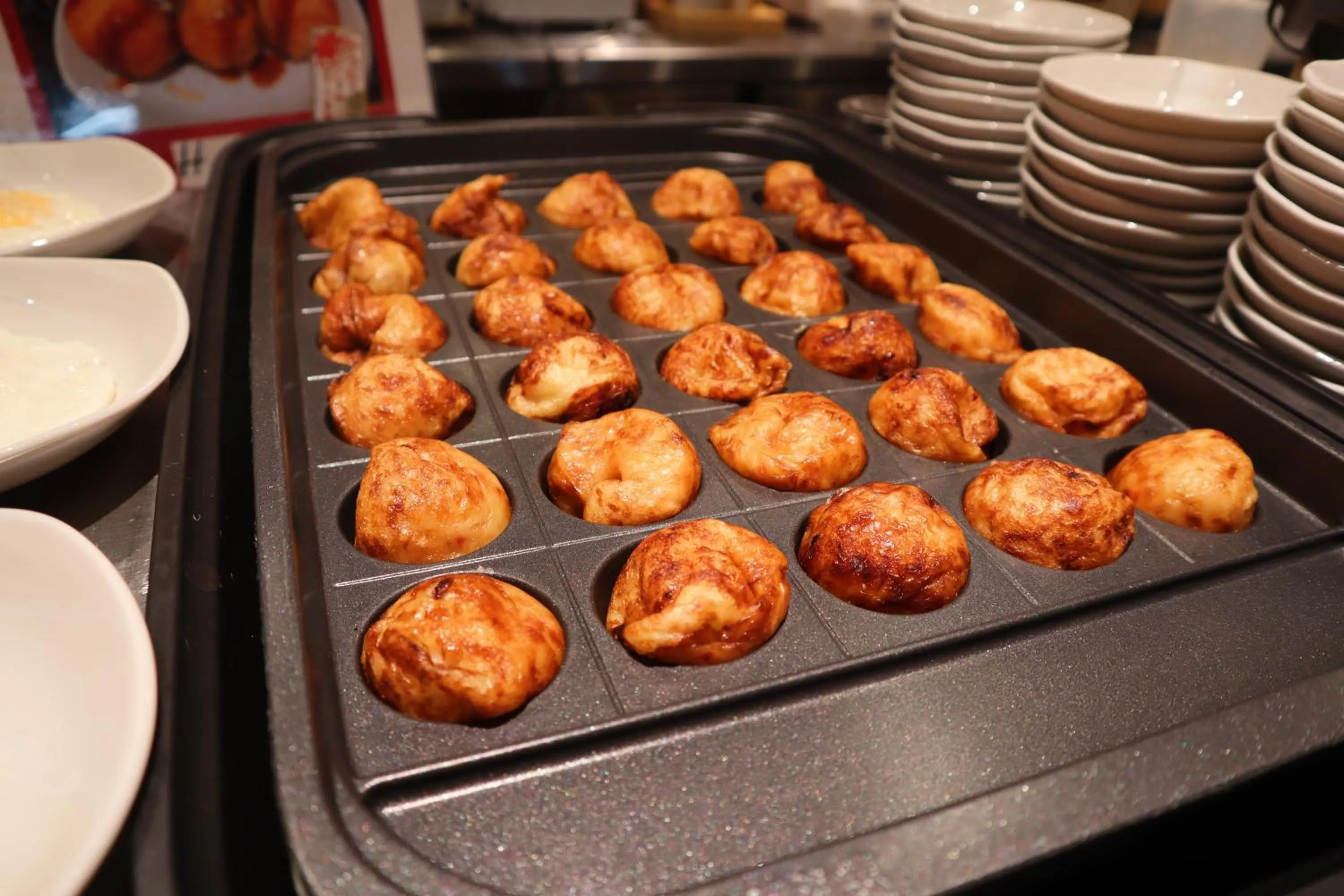 Buffet breakfast in Dormy Inn Premium Namba ANNEX Natural Hot Spring