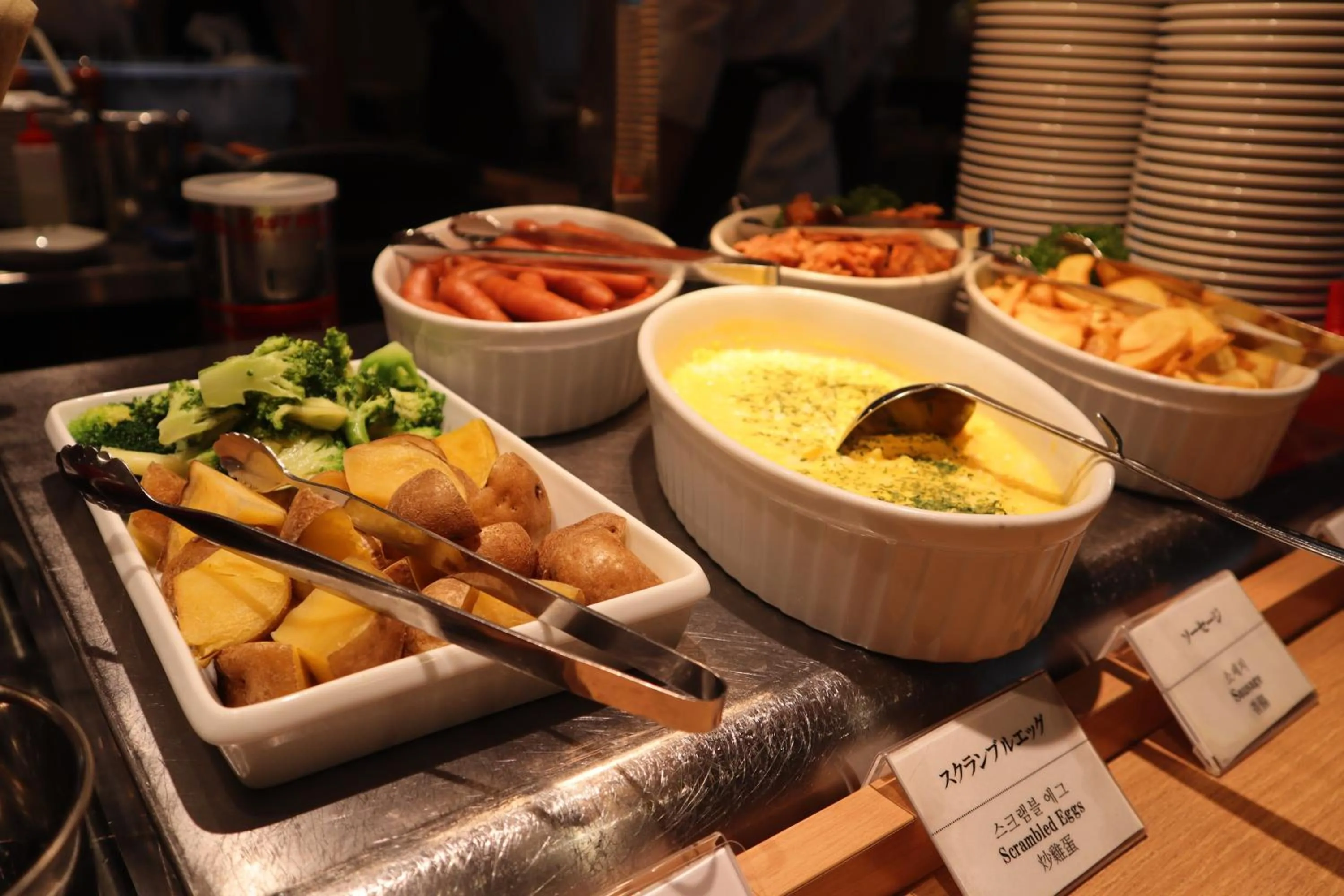Buffet breakfast in Dormy Inn Premium Namba ANNEX Natural Hot Spring