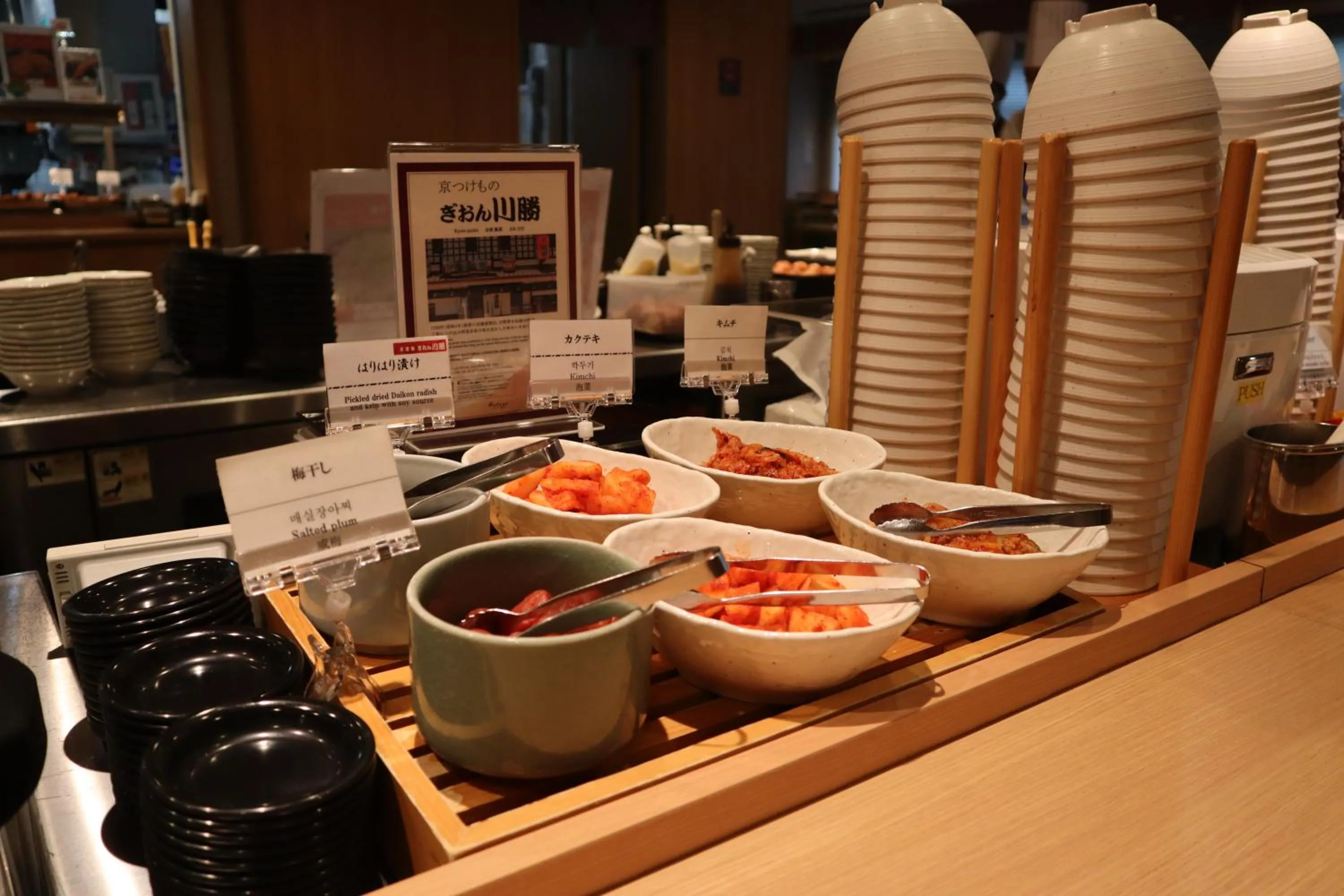 Buffet breakfast in Dormy Inn Premium Namba ANNEX Natural Hot Spring