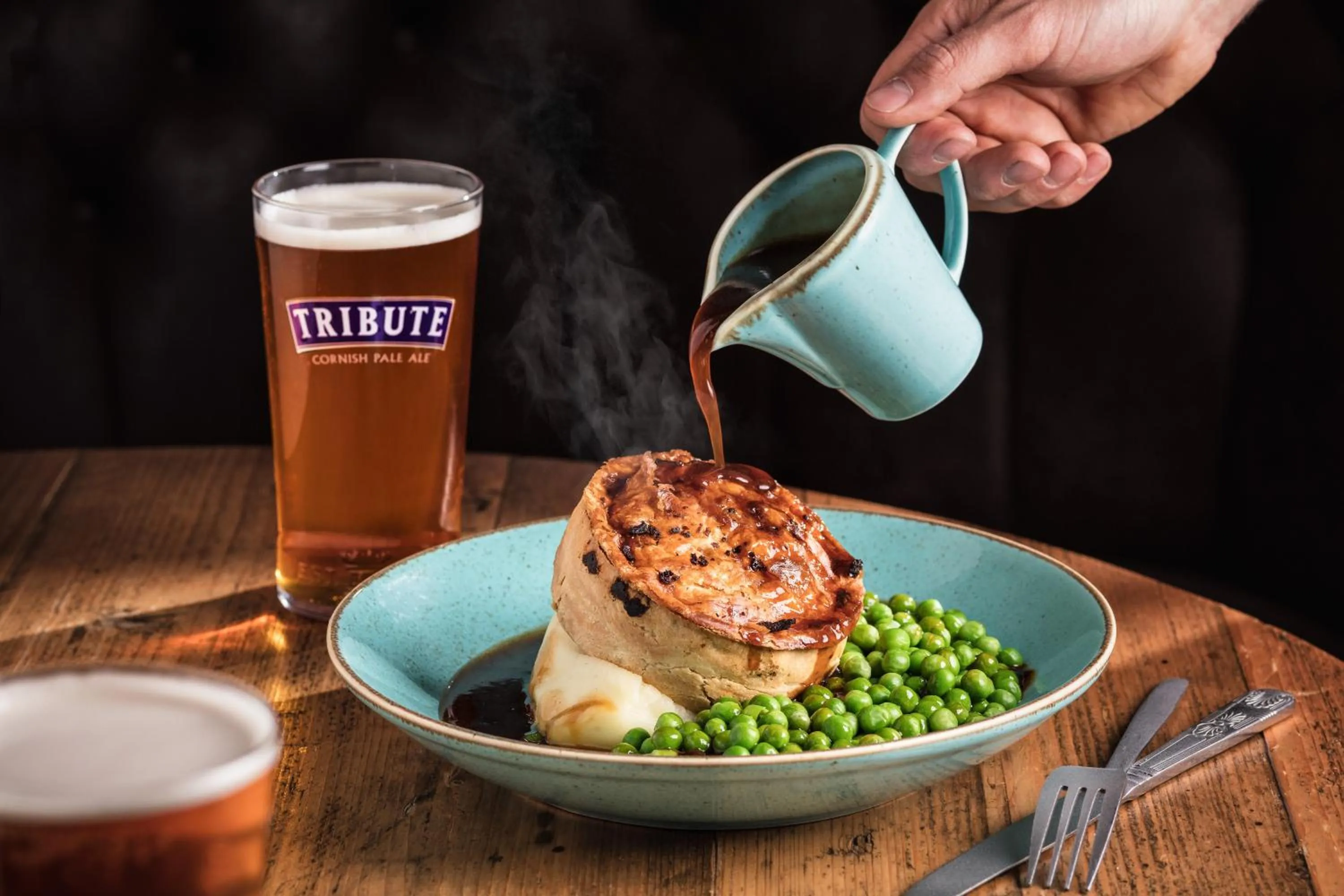 Food and drinks in Rashleigh Arms