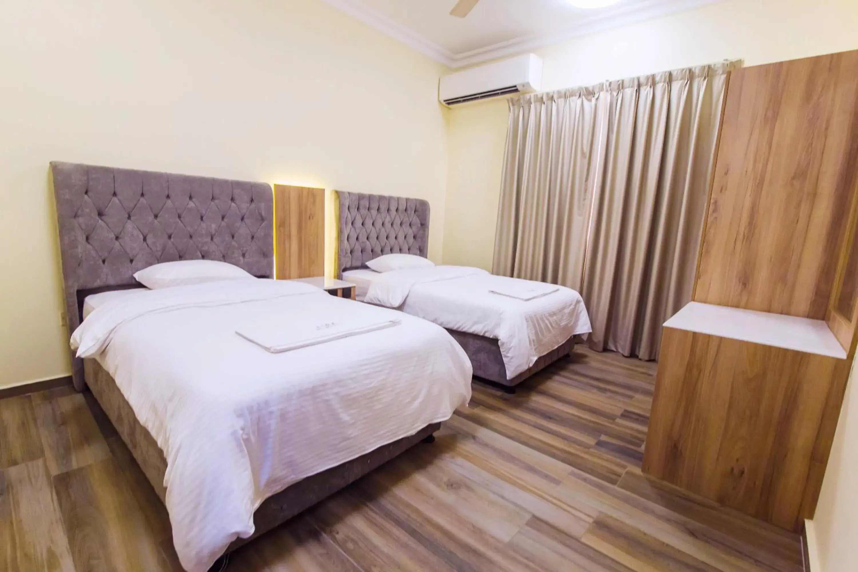 Bed in Esra Hotel Apartment Bed in Esra Hotel Apartment