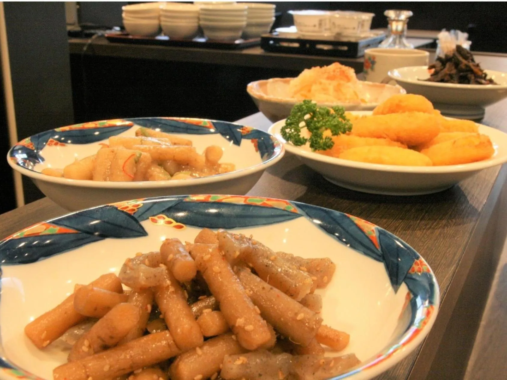 Breakfast in Green Rich Hotel Oita Miyakomachi