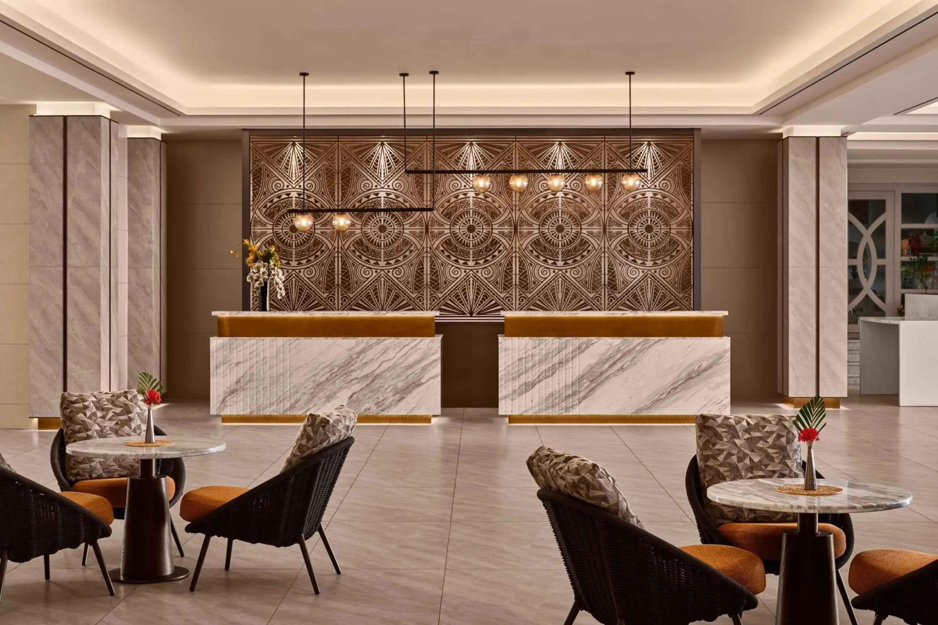 Lobby or reception in Sheraton Samoa Aggie Grey's Hotel & Bungalows