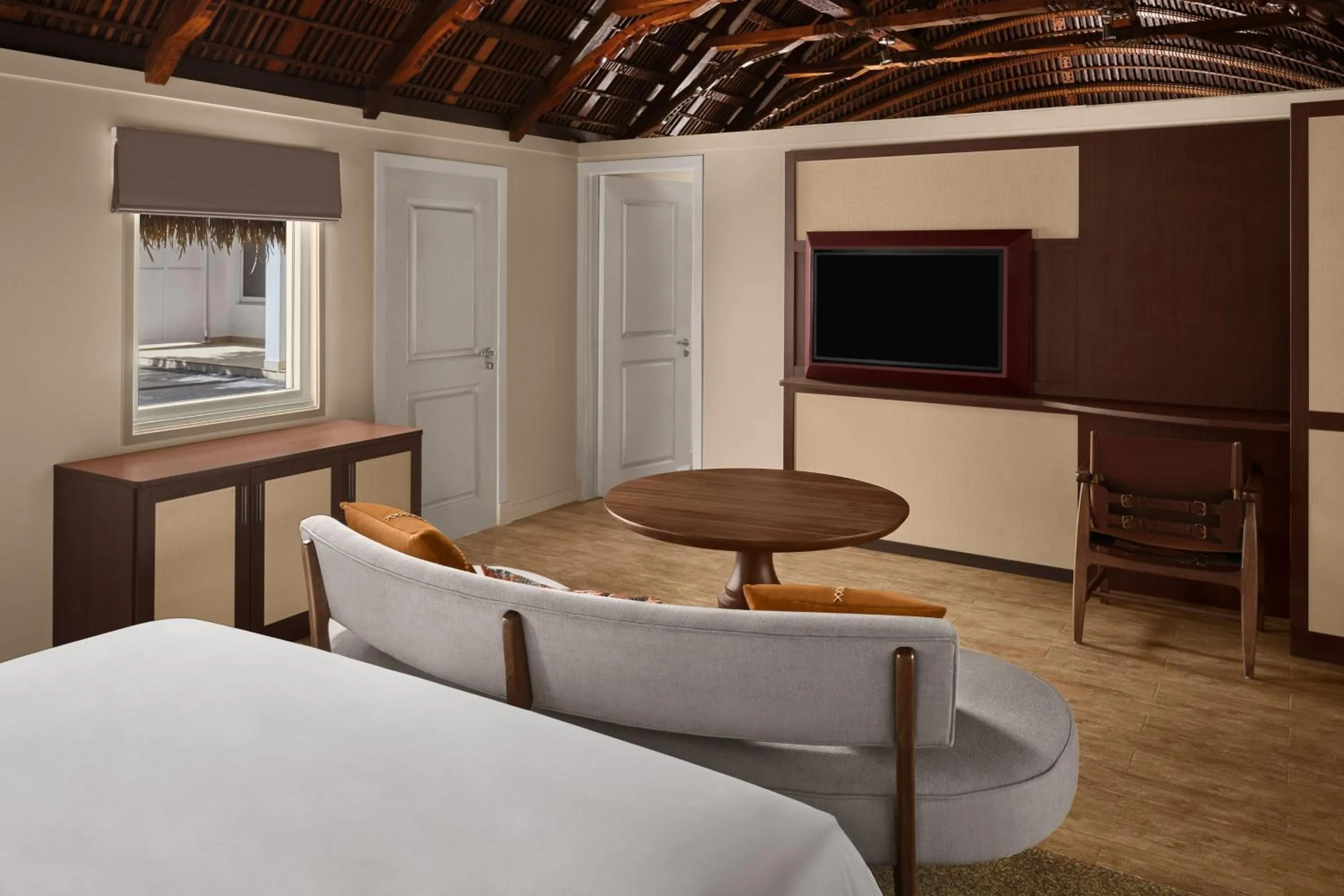 Beach in Sheraton Samoa Aggie Grey's Hotel & Bungalows