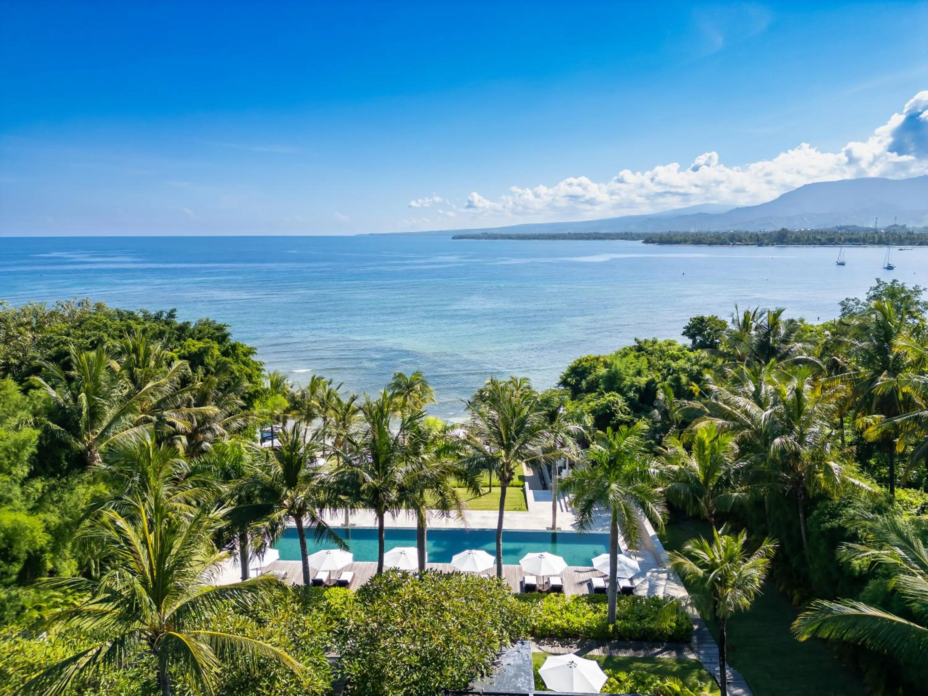 Swimming pool in 5-Star Boutique Hotel The Lombok Lodge