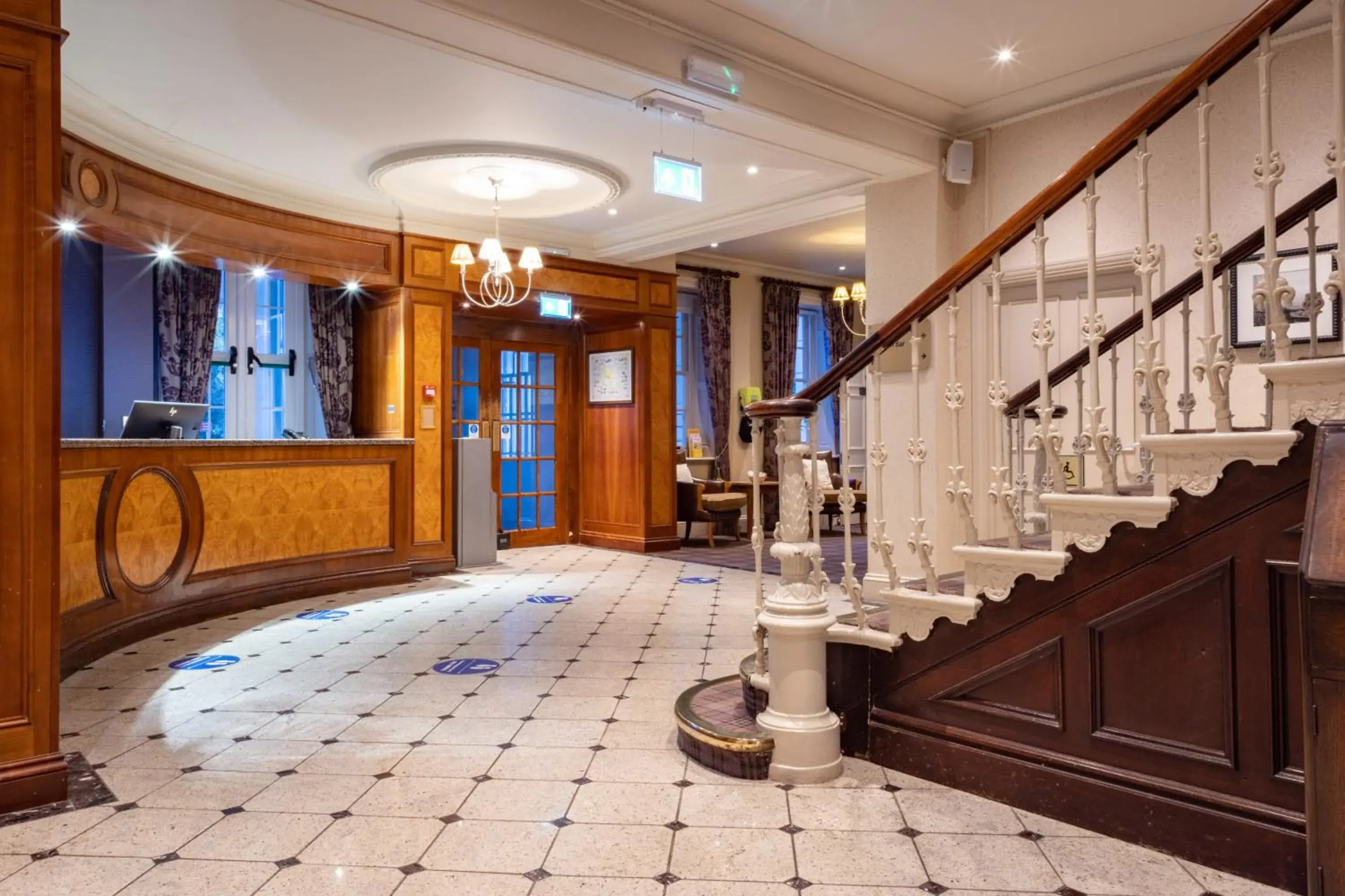 Lobby or reception in Avisford Park Hotel Lobby or reception in Avisford Park Hotel