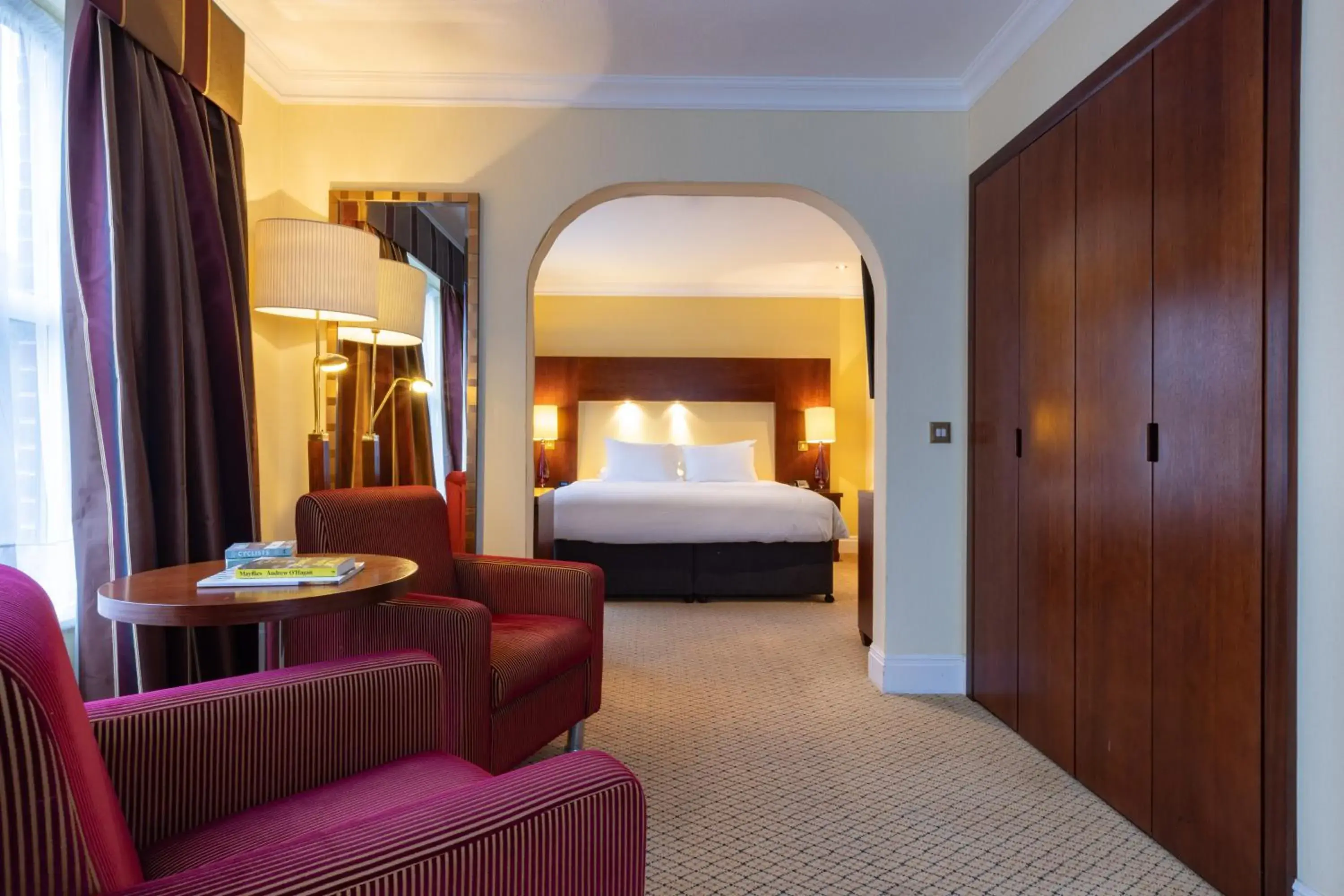 Seating area, Bed in Avisford Park Hotel Seating area, Bed in Avisford Park Hotel