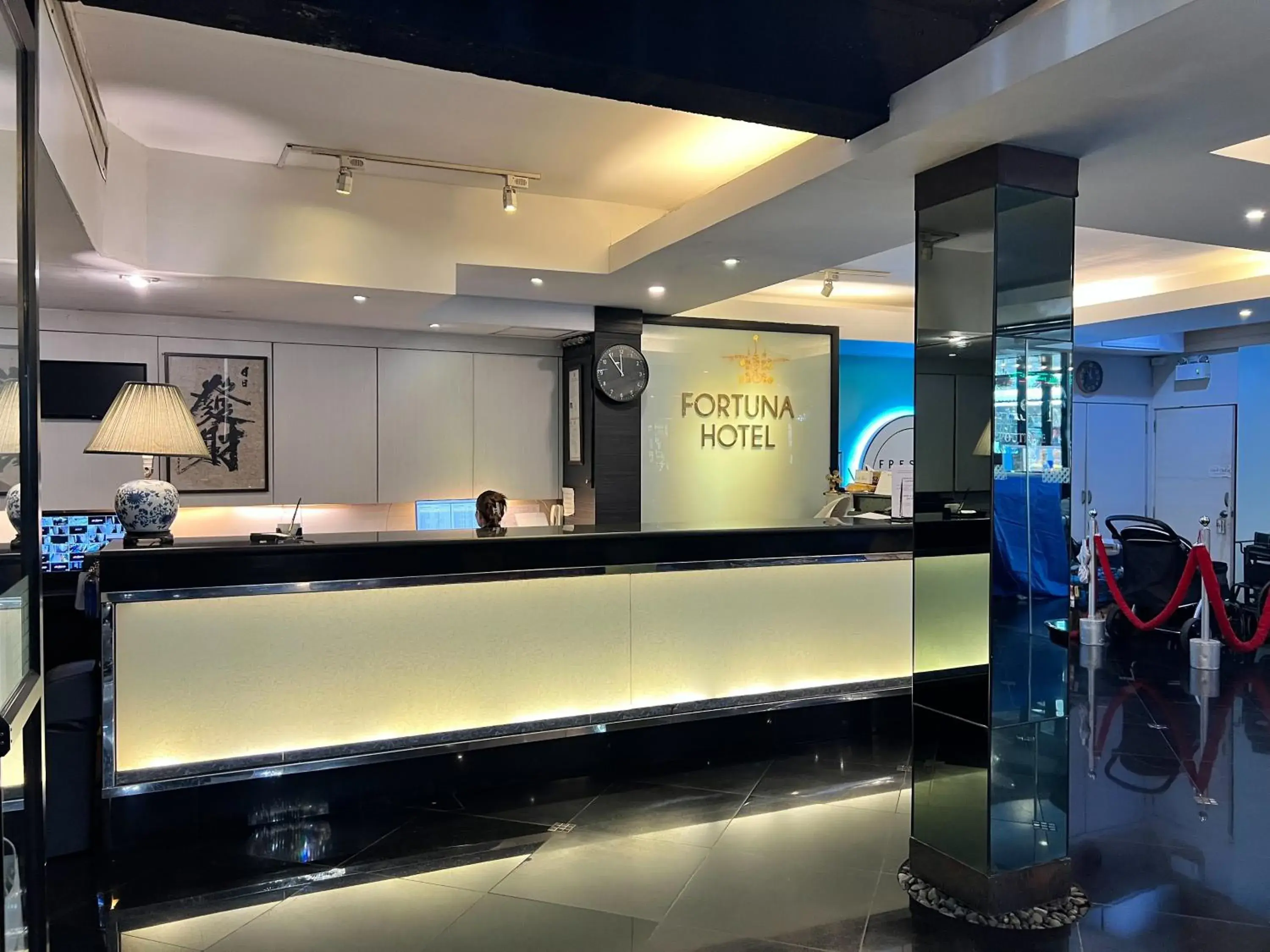 Lobby or reception in Fortuna Hotel Lobby or reception in Fortuna Hotel