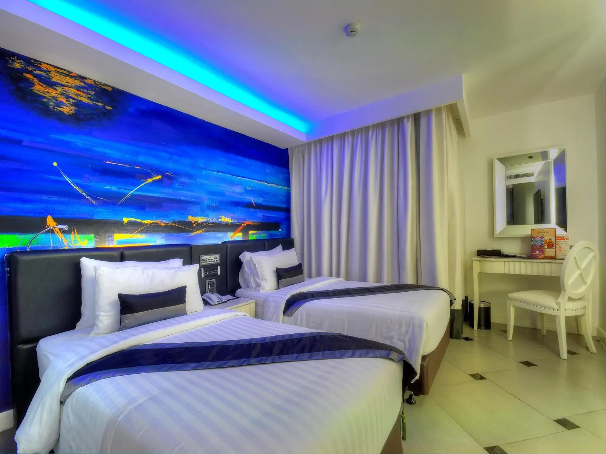 Deluxe Double or Twin Room in Aspira Skyy Sukhumvit 1 Deluxe Double or Twin Room in Aspira Skyy Sukhumvit 1