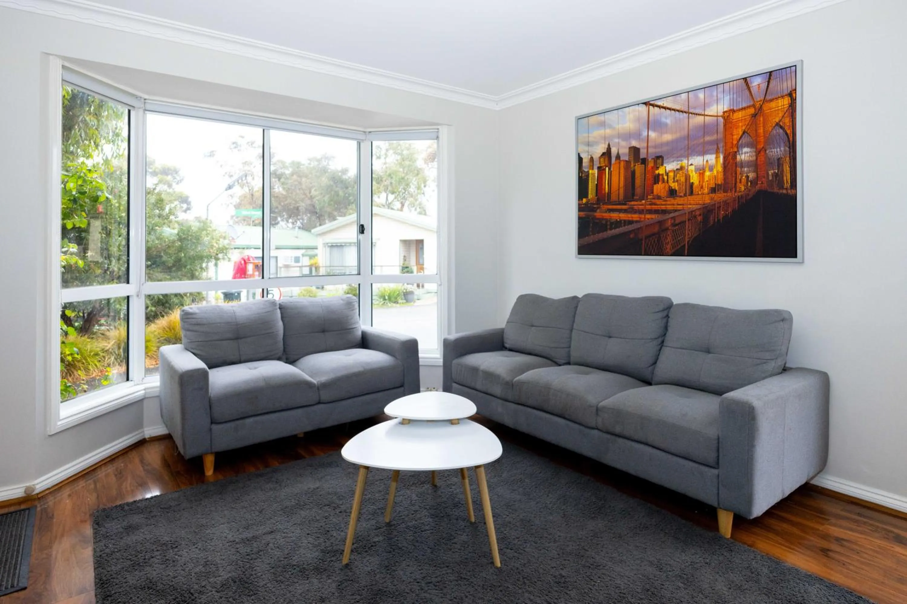 Seating area in Airport Tourist Village Melbourne