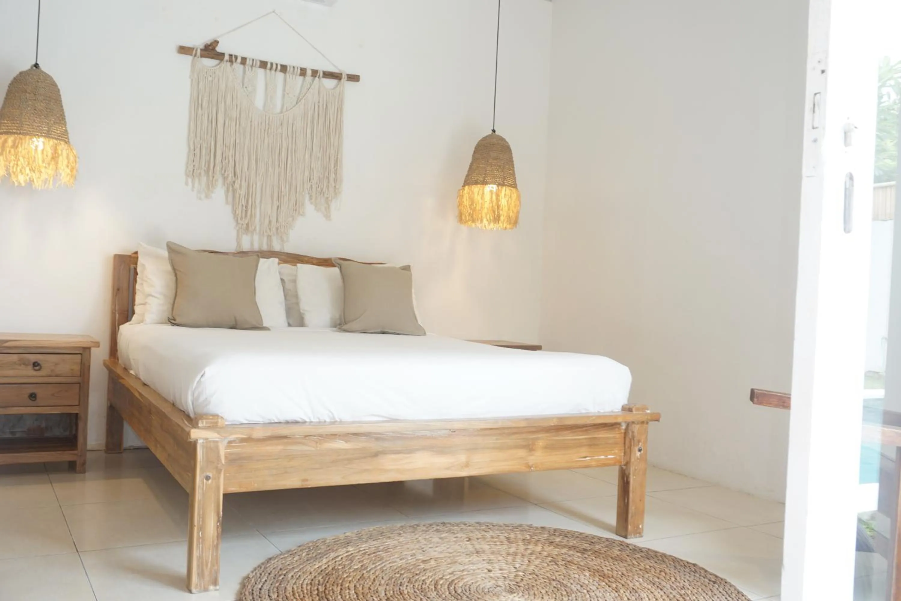 Bedroom, Bed in Villa Pagu