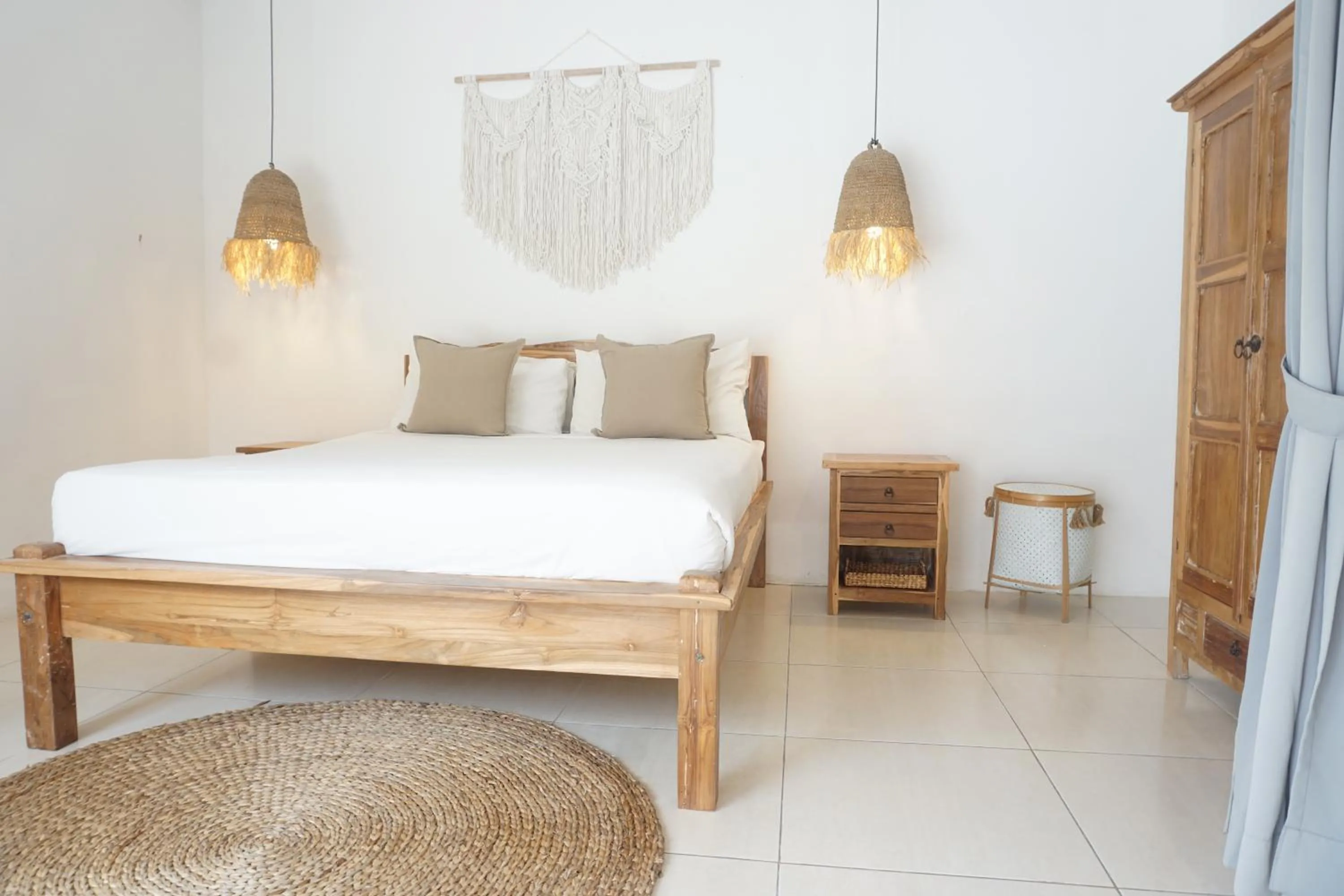 Bedroom, Bed in Villa Pagu