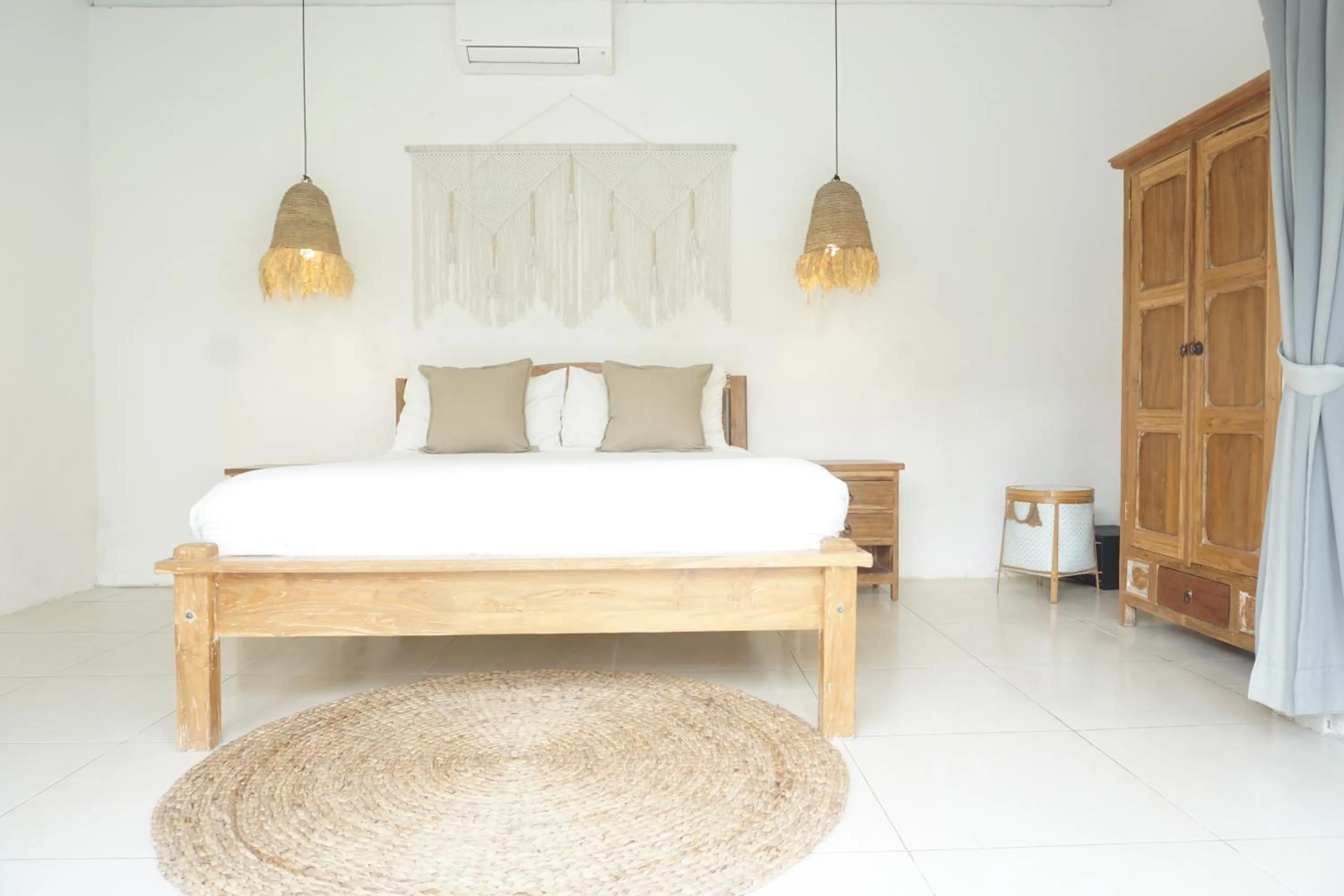 Bedroom, Bed in Villa Pagu