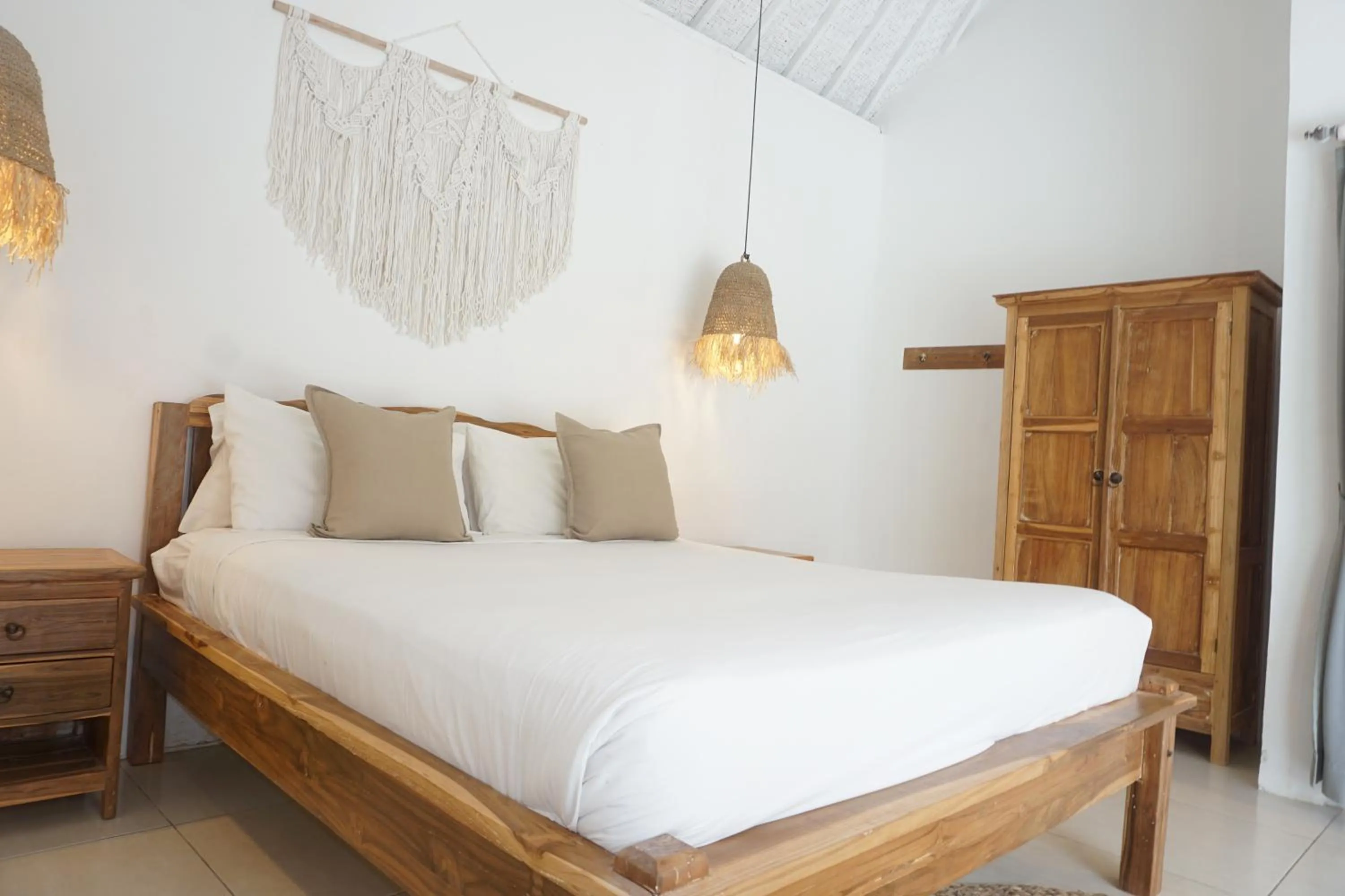 Bedroom, Bed in Villa Pagu
