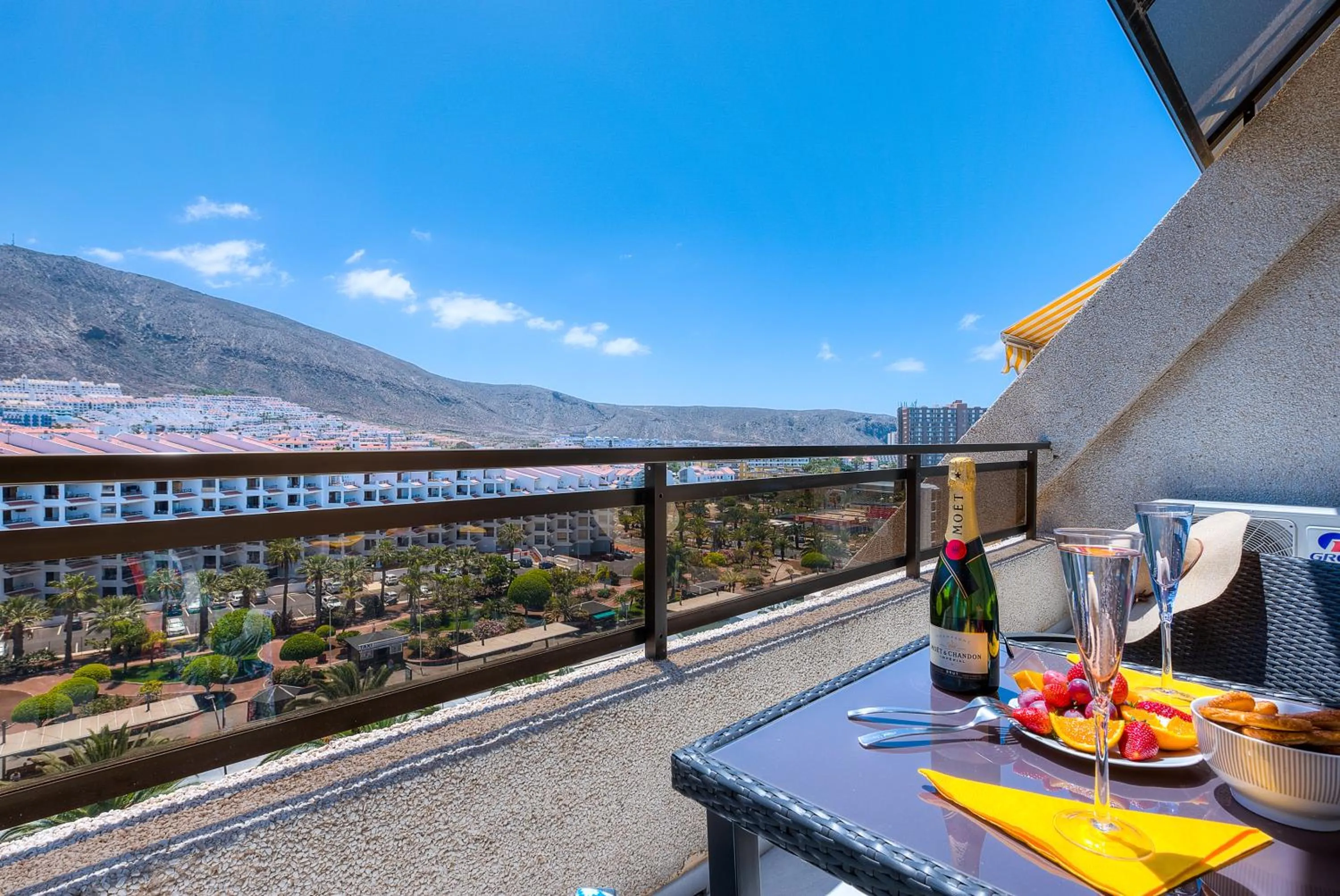 Balcony/Terrace in Modern Apartment Los Cristianos Center