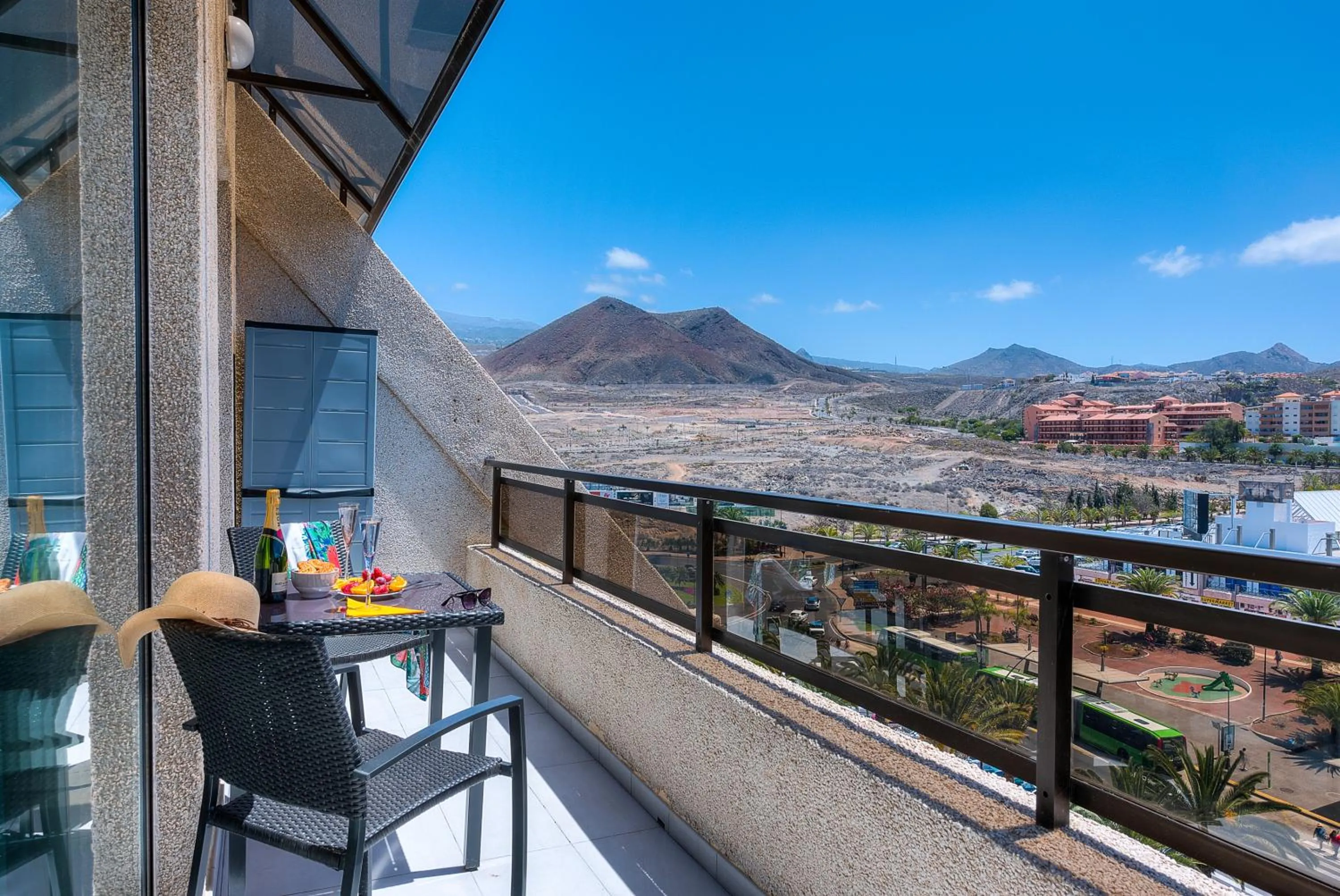 Balcony/Terrace in Modern Apartment Los Cristianos Center