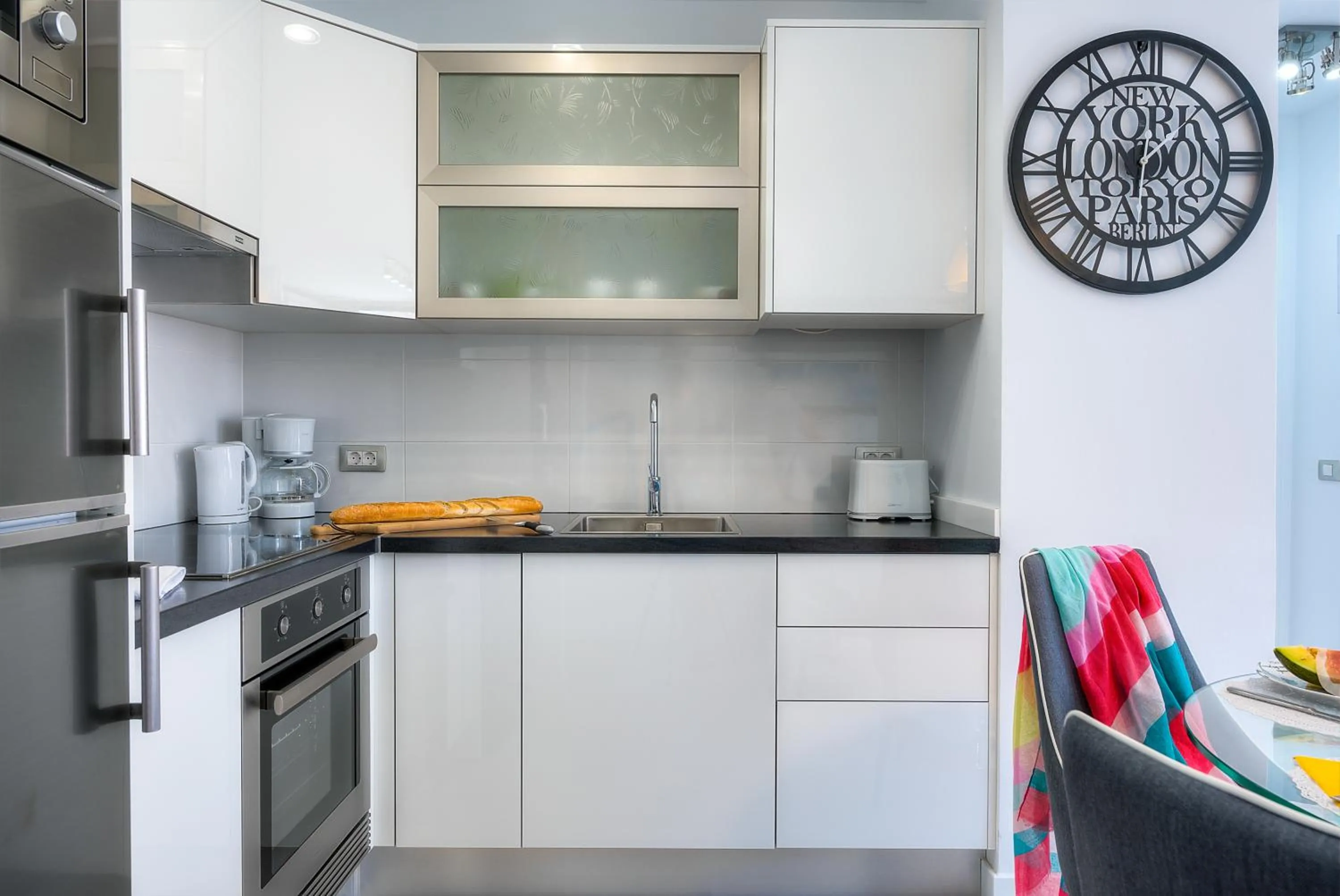 Kitchen or kitchenette in Modern Apartment Los Cristianos Center