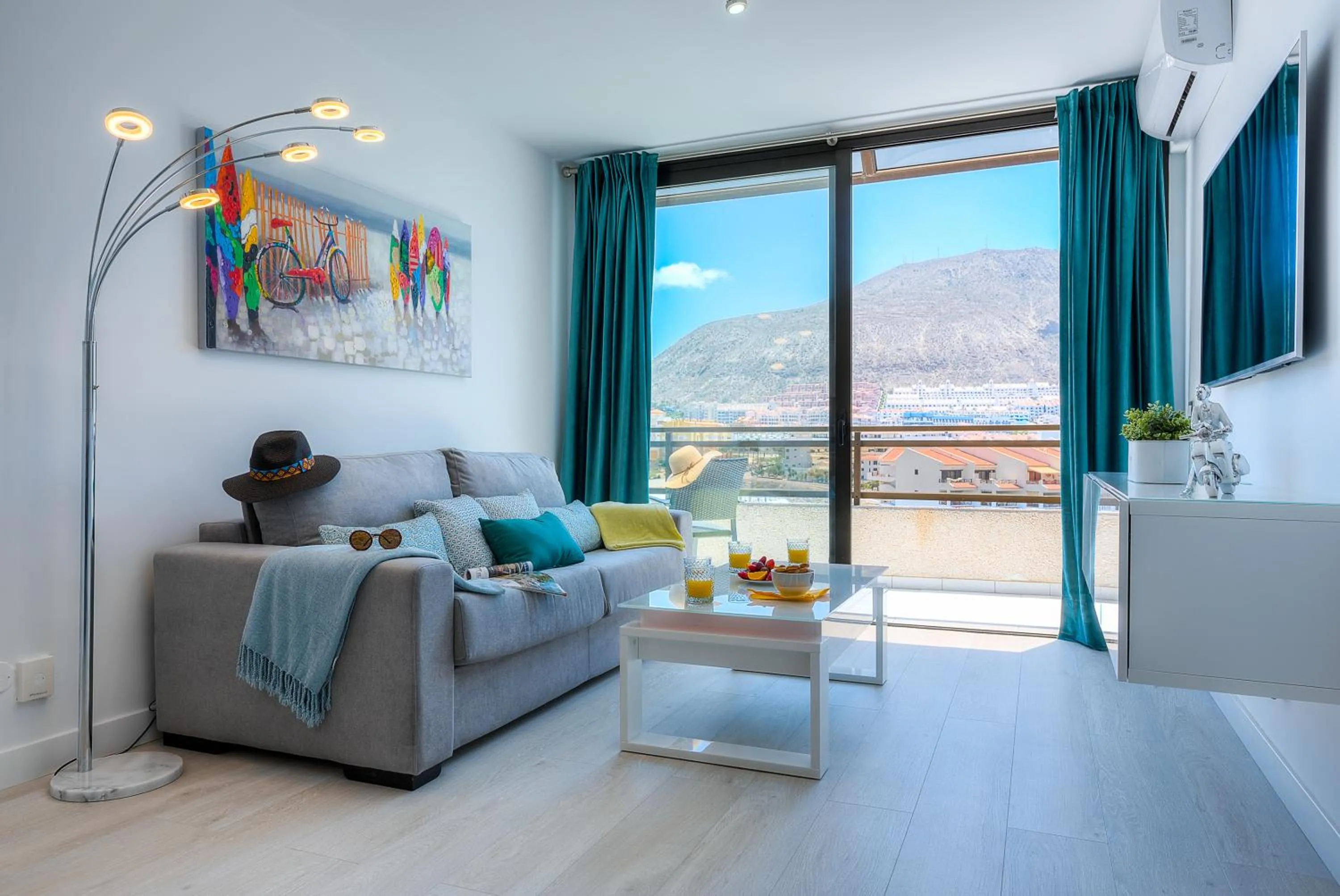 Living room in Modern Apartment Los Cristianos Center