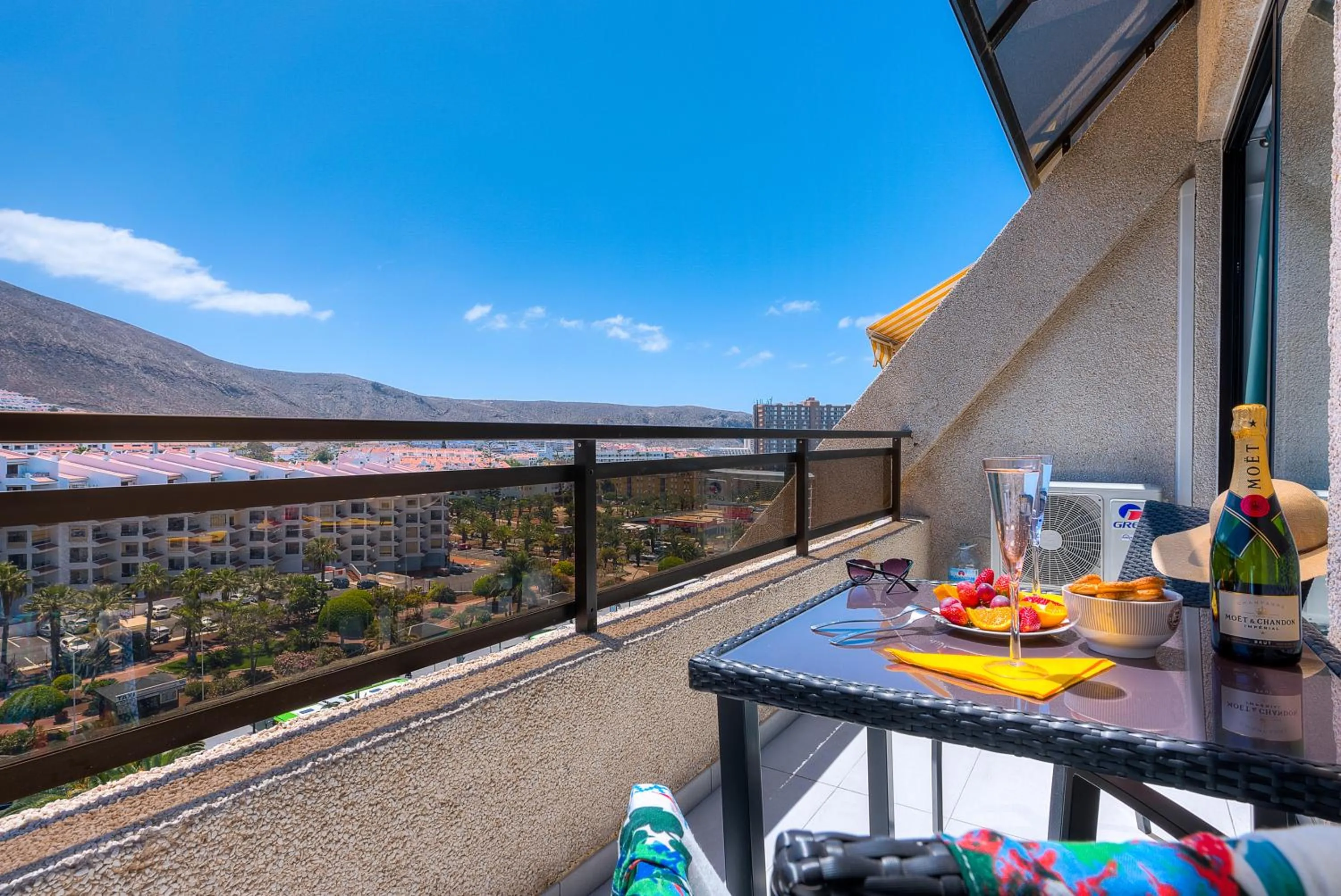 Balcony/Terrace in Modern Apartment Los Cristianos Center